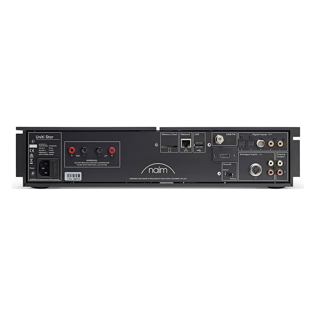 Naim Uniti Star Compact High-End All-in-One Music System with CD Ripper – Perfect for Home Audio, Streaming, and Hi-Fi Enthusiasts