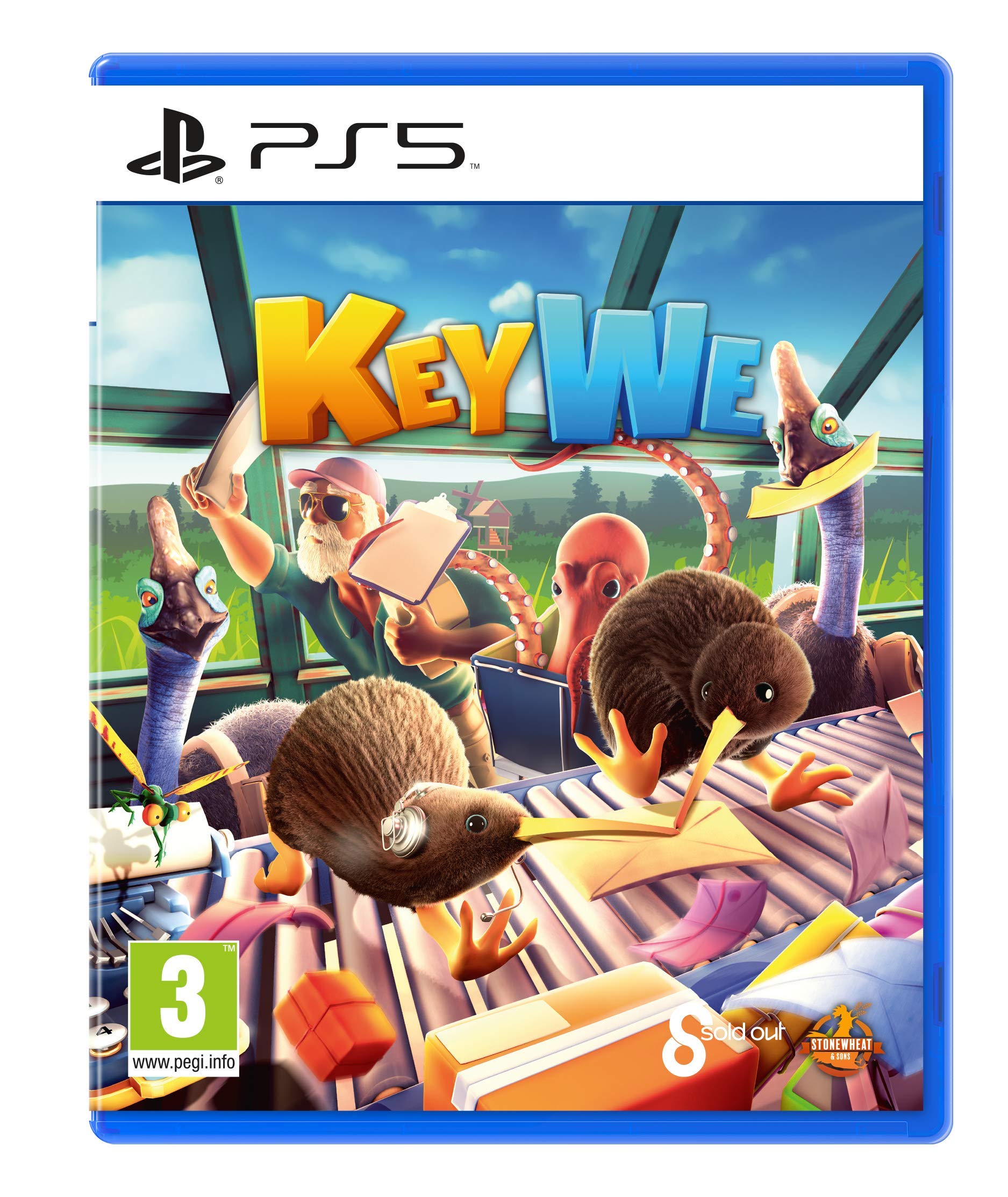 KeyWe - Fun Multiplayer Co-op Game for PS5 | Couch Party & Family Game Night | Adventure Puzzle Game for Kids & Adults