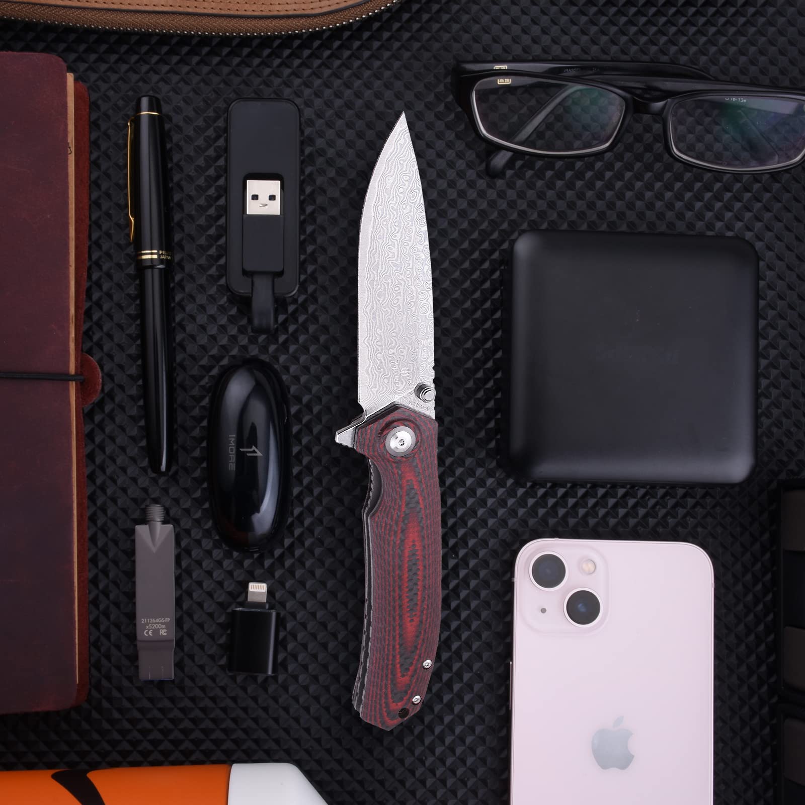 Charkos Folding Pocket Knife - 4