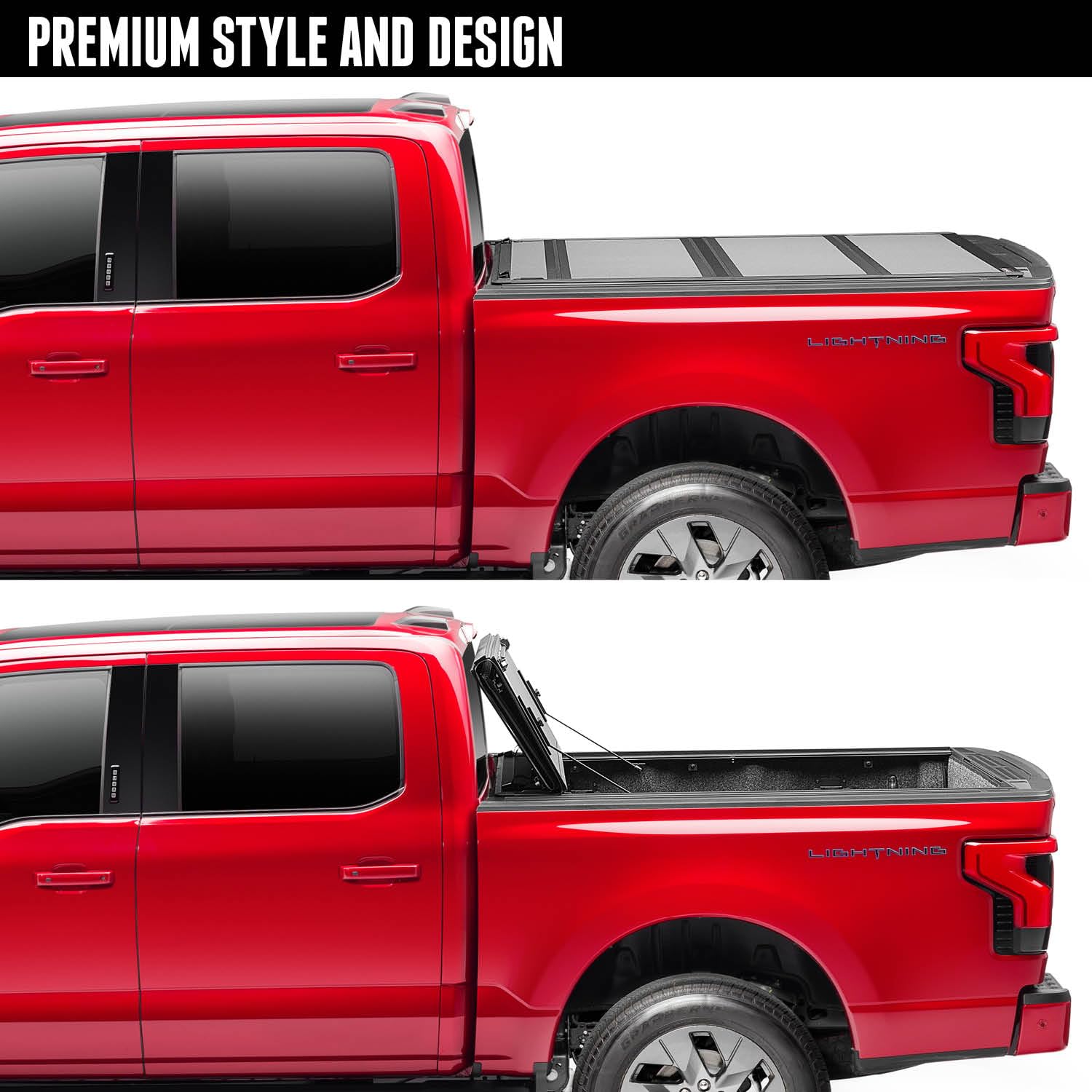 BAK BAKFlip MX4 Hard Folding Truck Bed Tonneau Cover for 2020-2025 Chevy/GMC Silverado/Sierra 2500/3500HD | 8' 2