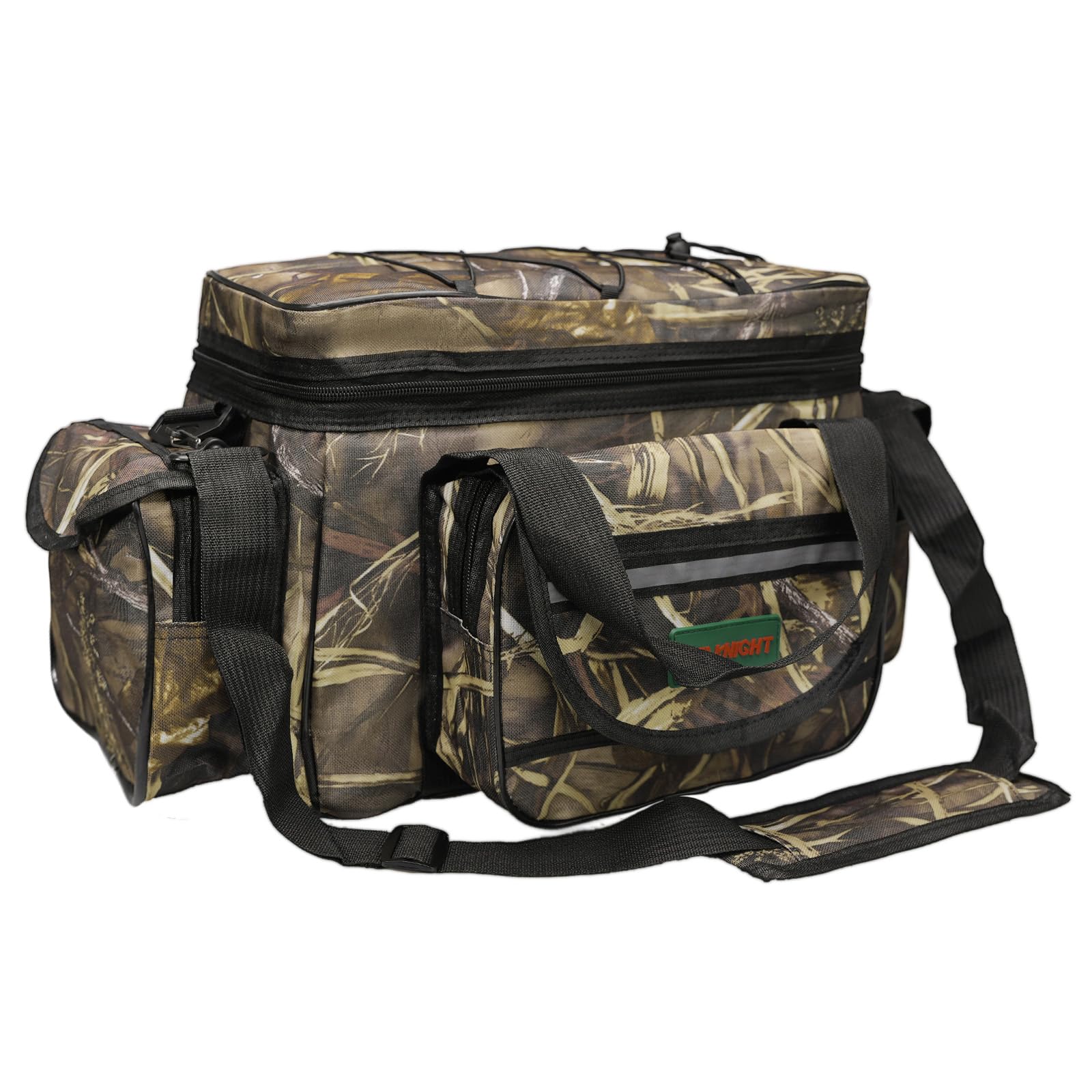 SeaKnight Waterproof Fishing Tackle Bag - Durable Saltwater & Freshwater Fishing Gear Organizer with Padded Shoulder Strap - Perfect for Bass, Trout & Offshore Fishing Trips