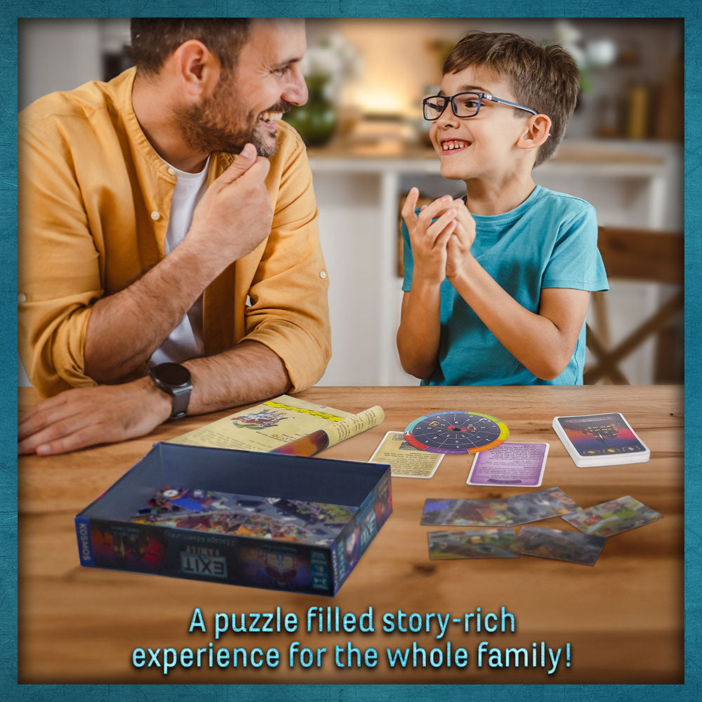 EXIT: The Game – Family Board Game with 2 Escape Room Adventures | Fun Puzzle Challenges for Game Nights & Family Bonding