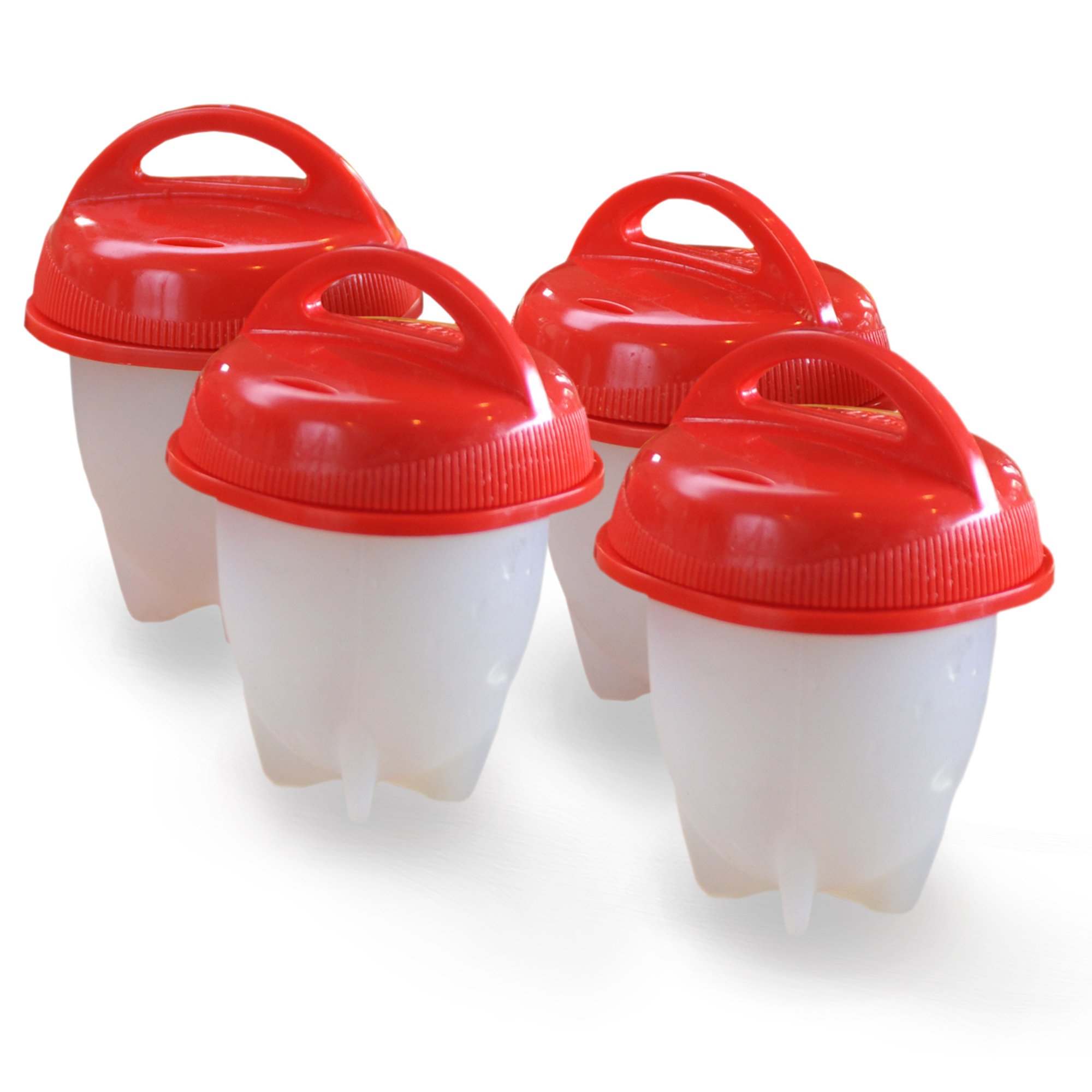 Egglettes Egg Cooker - Reusable Silicone Egg Cups for Perfect Hard Boiled Eggs Without Shell | Easy Peel, Microwave & Dishwasher Safe | Ideal for Breakfast, Meal Prep & Keto Diet