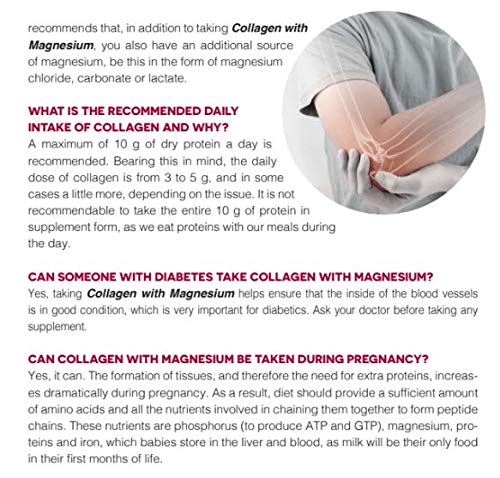 ANA Maria LAJUSTICIA Collagen with Magnesium 270 Tablets - Joint Support & Muscle Recovery Supplement | AMLSPORT by ANA Maria LAJUSTICIA | Ideal for Athletes, Fitness Enthusiasts & Active Lifestyles