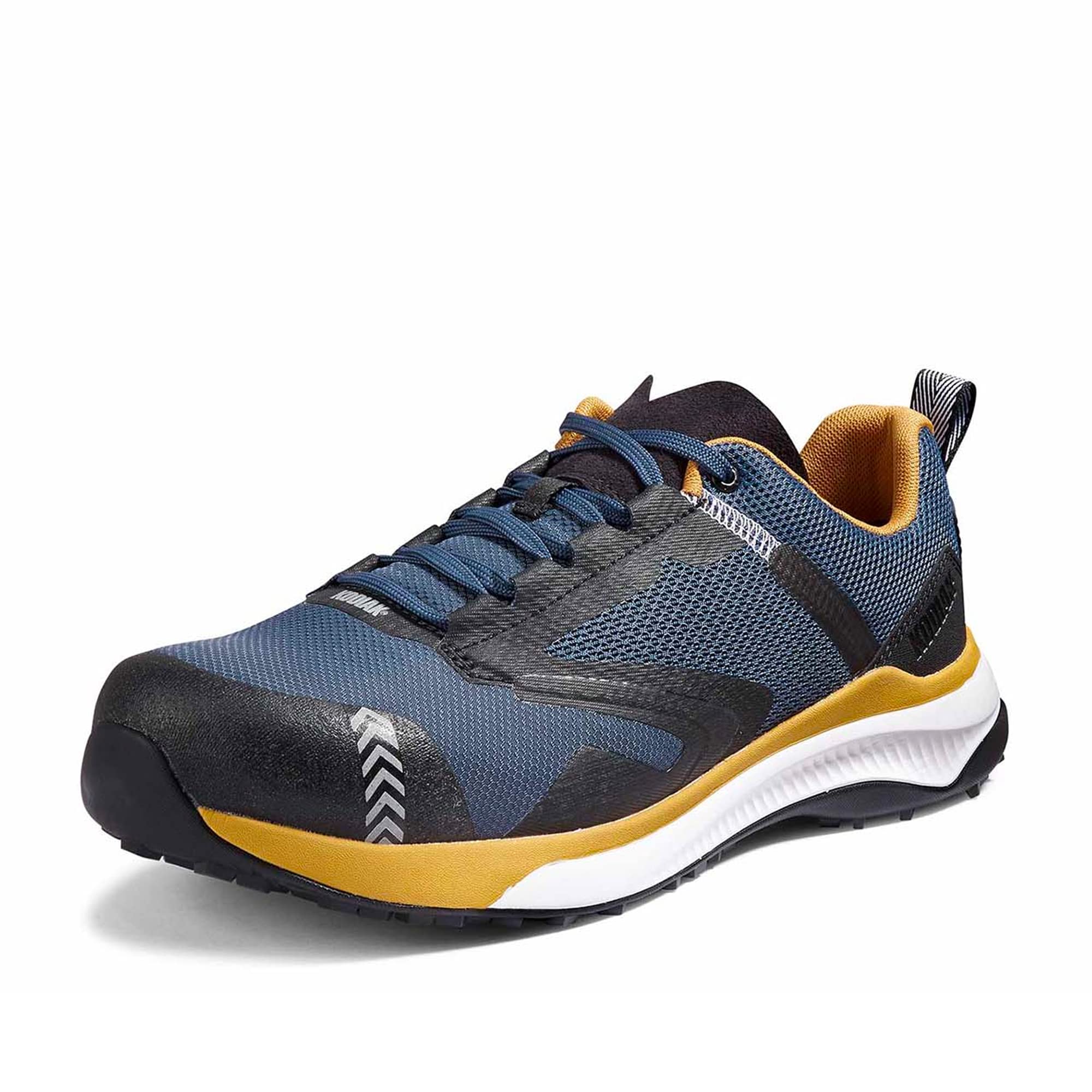 Kodiak Men's Quicktrail Low Nano Composite Toe Athletic Work Shoes - Lightweight Safety Shoes for Construction, Warehouse & Industrial Work - Non-Slip, Comfortable for All-Day Wear