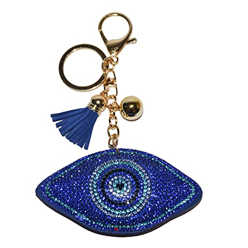 Evil Eye Dark Blue Oval
