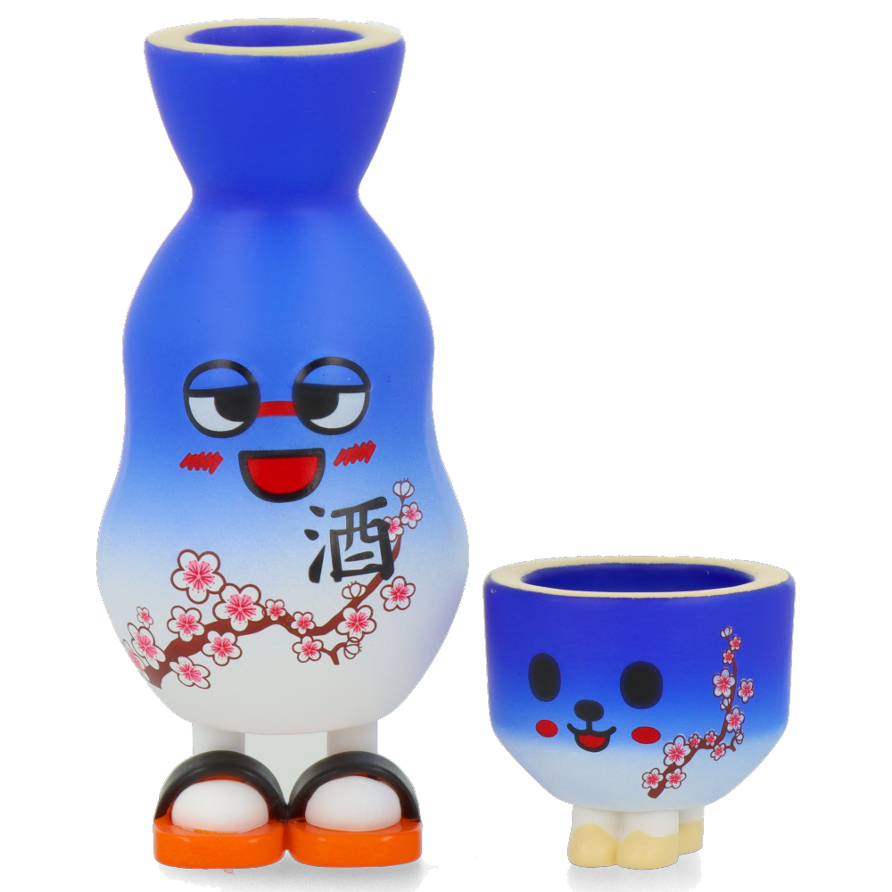 Tokidoki Boozy Besties Collectible Figures Set (6pcs) - Perfect for Anime Lover Display, Office Desk Decor & Gift for Friends