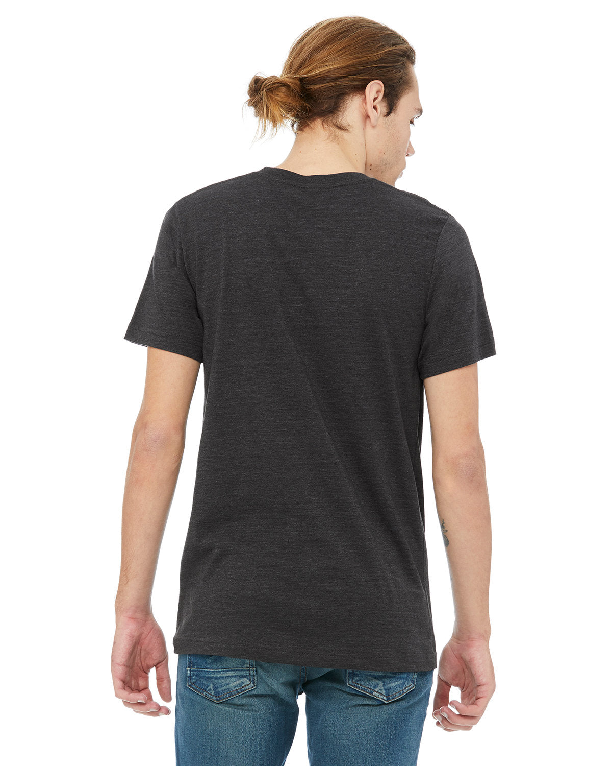 Bella + Canvas 3021 Men's Soft Jersey Short Sleeve Pocket T-Shirt - Comfortable Casual Tee for Everyday Wear, Gym, and Outdoor Activities
