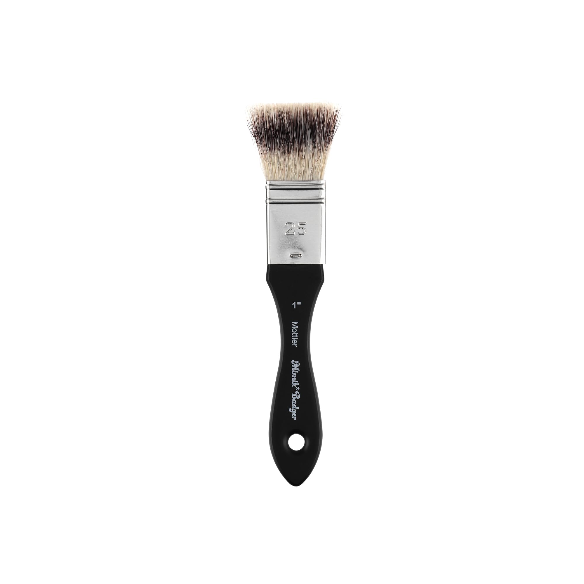Creative Mark Mimik Synthetic Badger Mottler Brushes - Eco-Friendly Artist Brushes for Oil, Acrylic, Watercolor Painting - 1