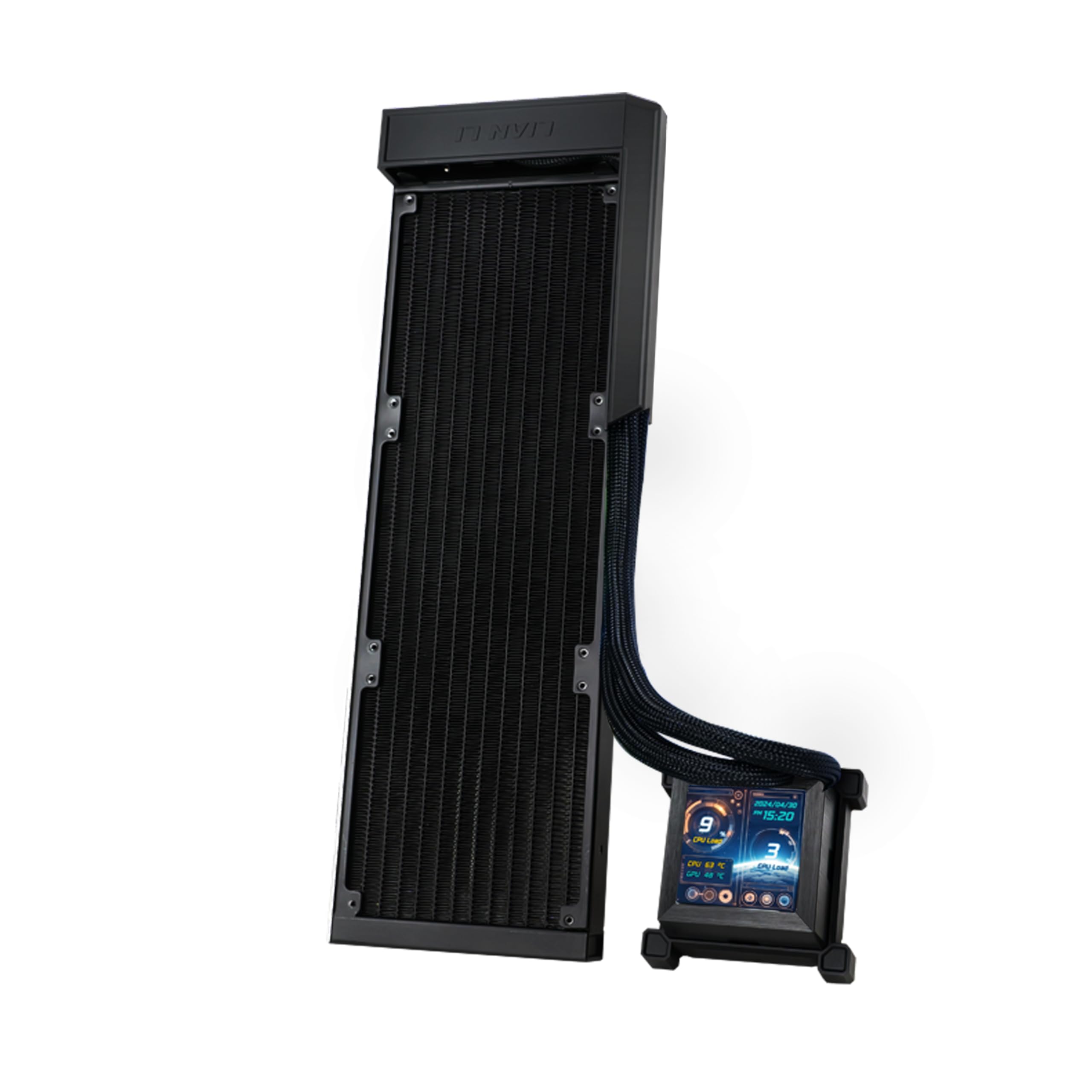 Lian Li Hydroshift LCD 360 AIO Liquid CPU Cooler - 2.88