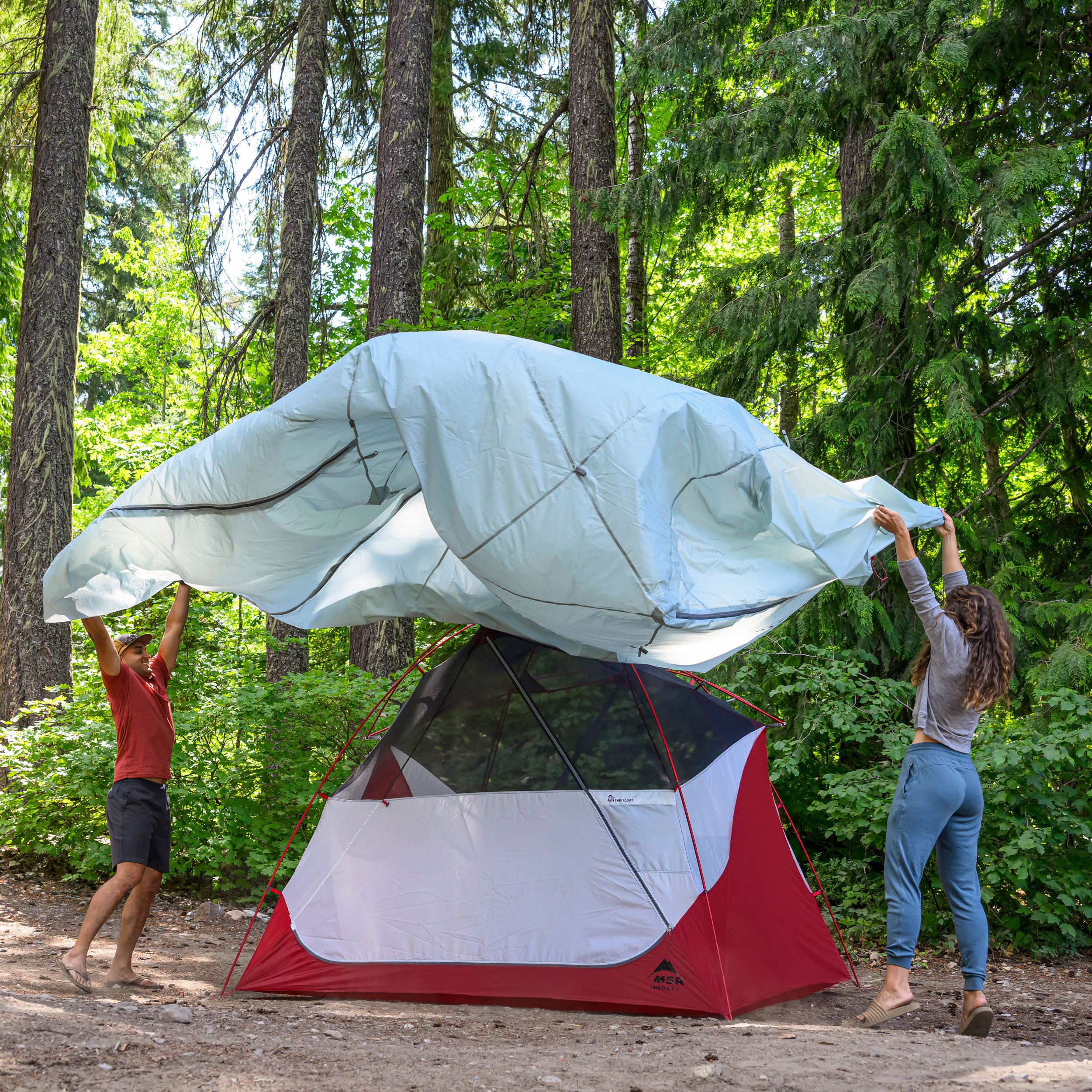 MSR Habiscape 4-Person Tent - Lightweight Backpacking & Camping Tent for Outdoor Adventures, Hiking, and Family Camping Trips