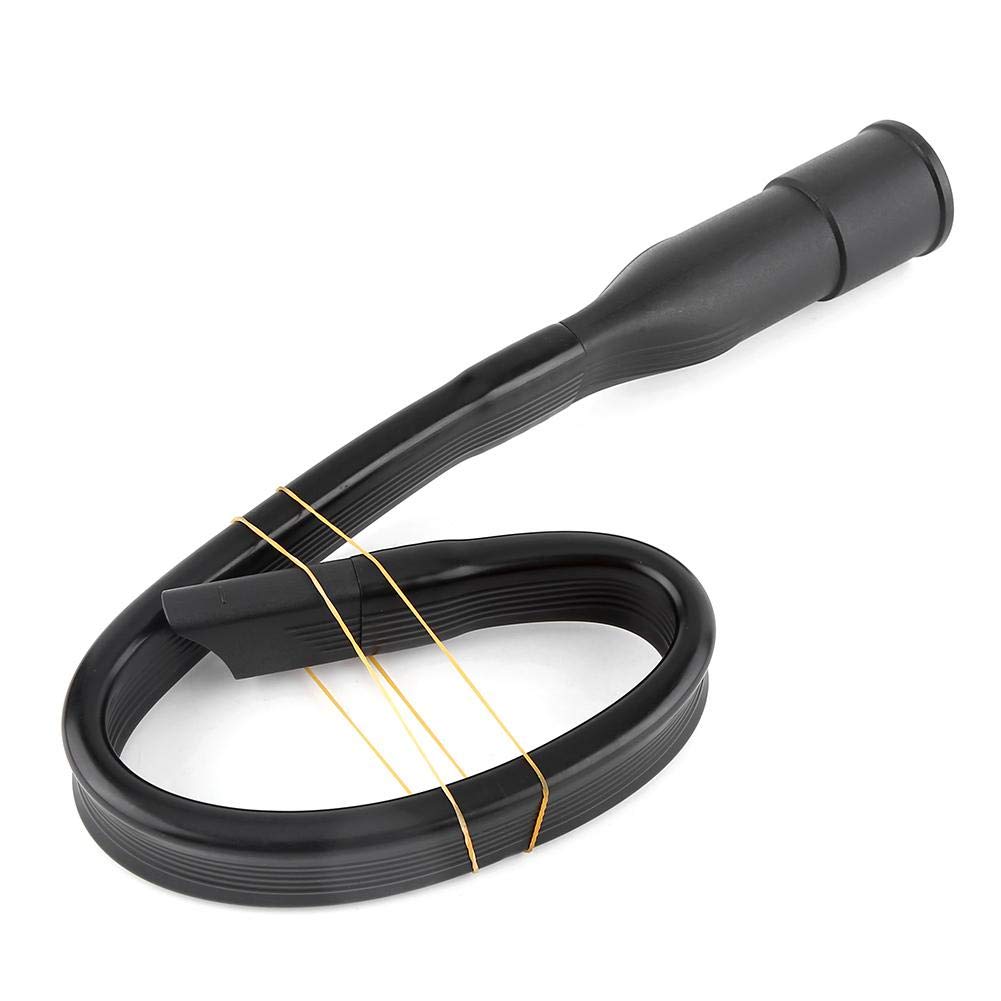 32mm Flexible Vacuum Cleaner Nozzle - Long Flat Suction Deformable Hose Tube with Plastic Inner for Deep Cleaning | Perfect for Carpets, Furniture Crevices & Hard-to-Reach Areas