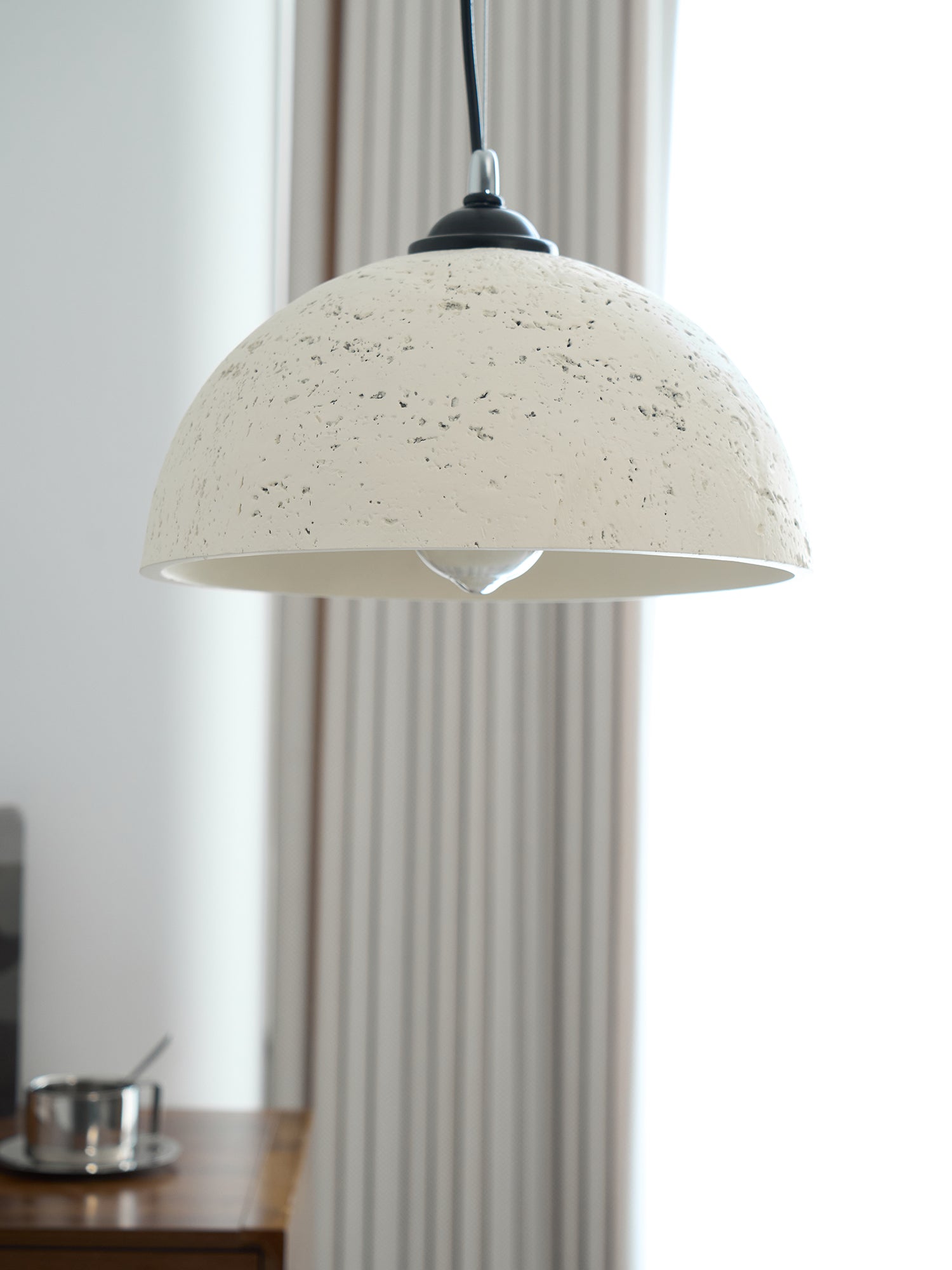 Modern Dome Morphe Pendant Light - Sleek Ceiling Lighting Fixture for Dining Room, Kitchen Island & Bedroom Decor | Energy Efficient LED Hanging Lamp