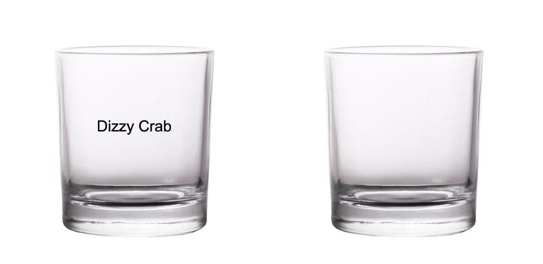 BarConic® 10 oz Old Fashioned Whiskey Glasses Set of 4 - Heavy Base Cocktail Glasses for Bourbon, Scotch, Whiskey - Perfect for Home Bars, Parties & Gifts