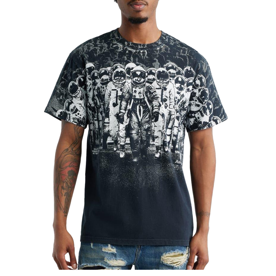 Oversized Armageddon Short Sleeve Knit T-Shirt - Comfortable Casual Wear for Men & Women - Perfect for Streetwear, Loungewear, and Everyday Outfits