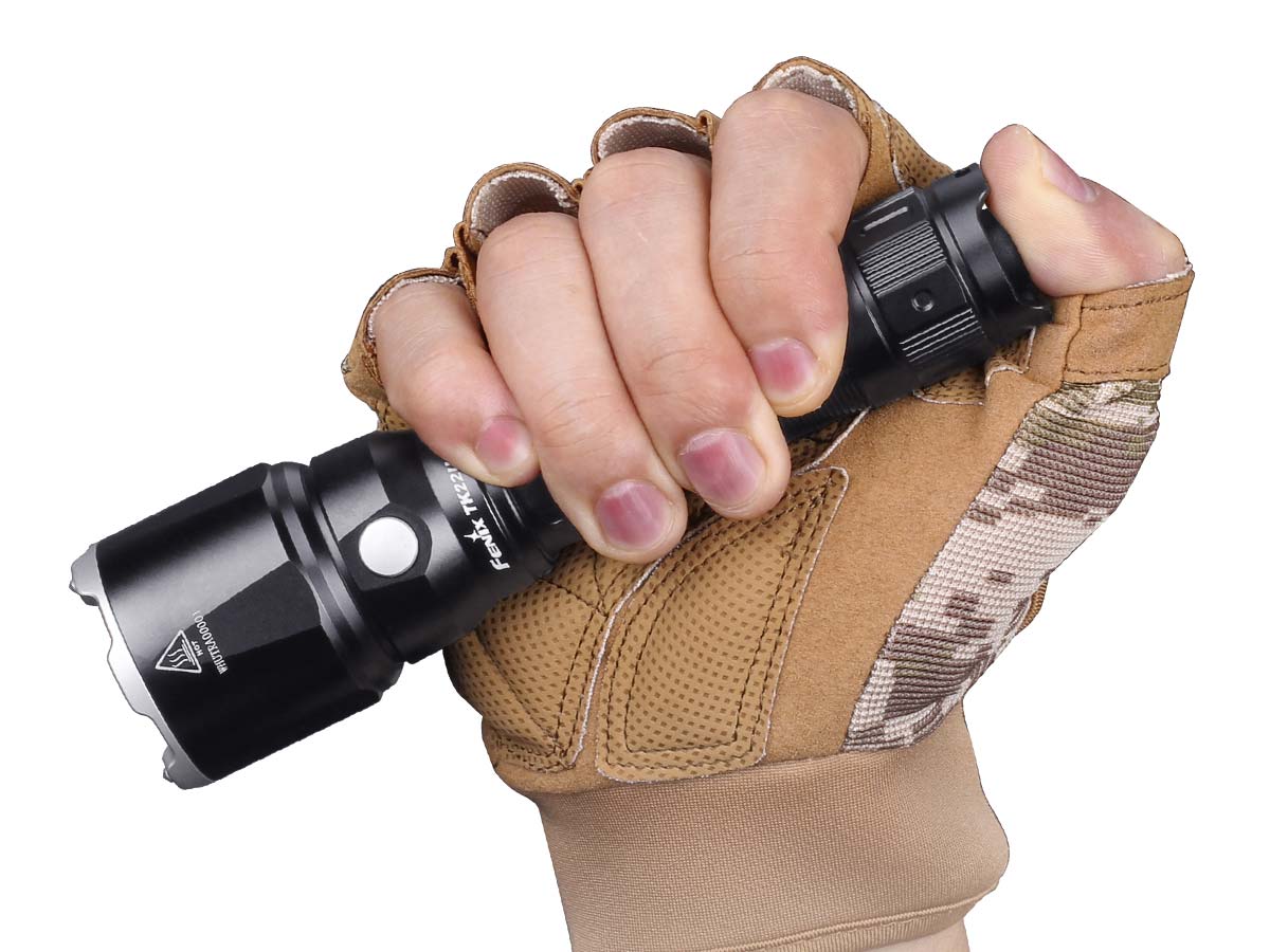Fenix TK22 UE Tactical Flashlight - 2000 Lumens, Rechargeable LED Flashlight for Camping, Hiking, Emergency & Outdoor Adventures | Waterproof & Durable Design