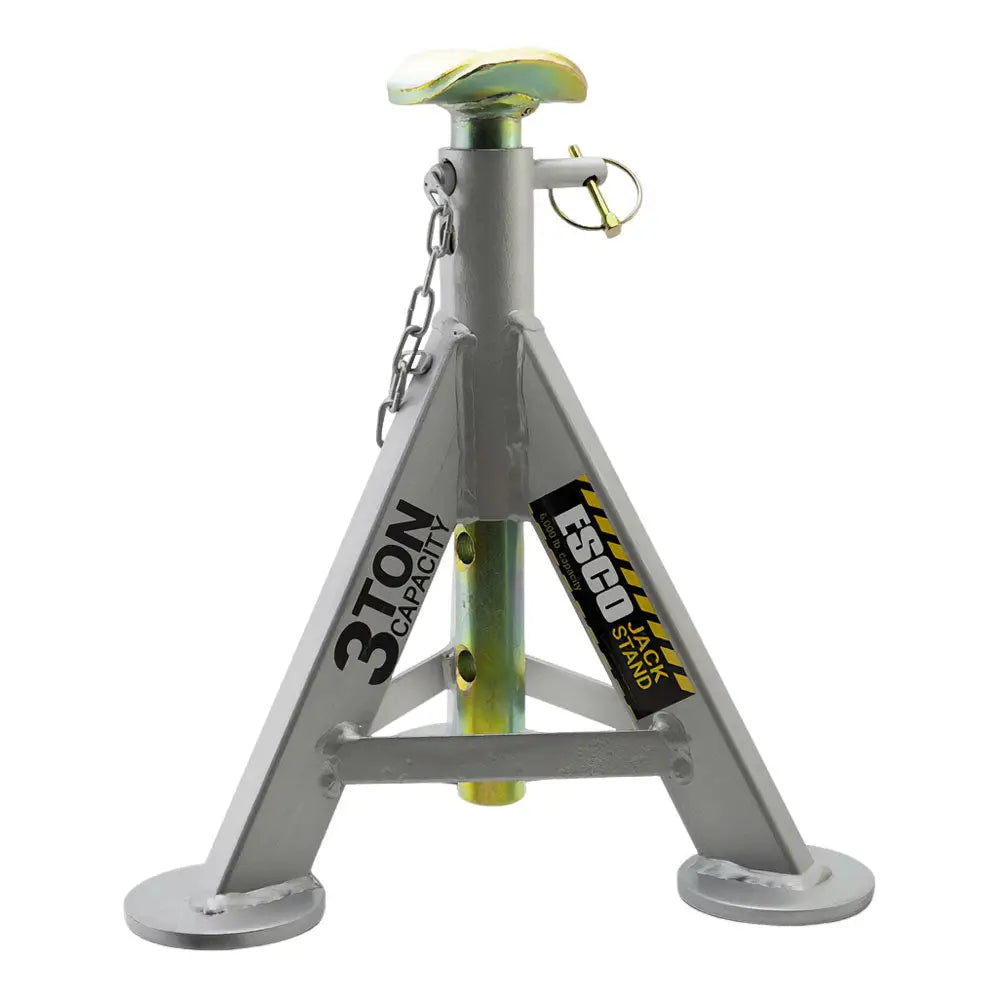 3 Ton Heavy Duty Jack Stands with Axle Top Post - Pair (10497) - Ideal for Vehicle Lifting, Auto Repair, and Garage Safety