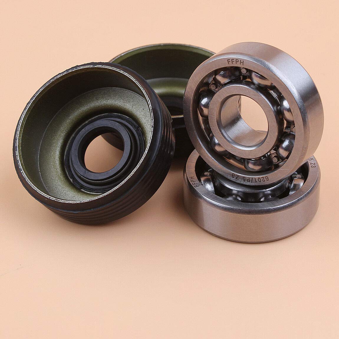 Jonsered 2035 2036 2040 CS2040 Chainsaw Crankshaft Ball Bearing & Oil Seal Replacement Kit - Compatible with Jonsered Chainsaws - Perfect for DIY Repairs & Maintenance