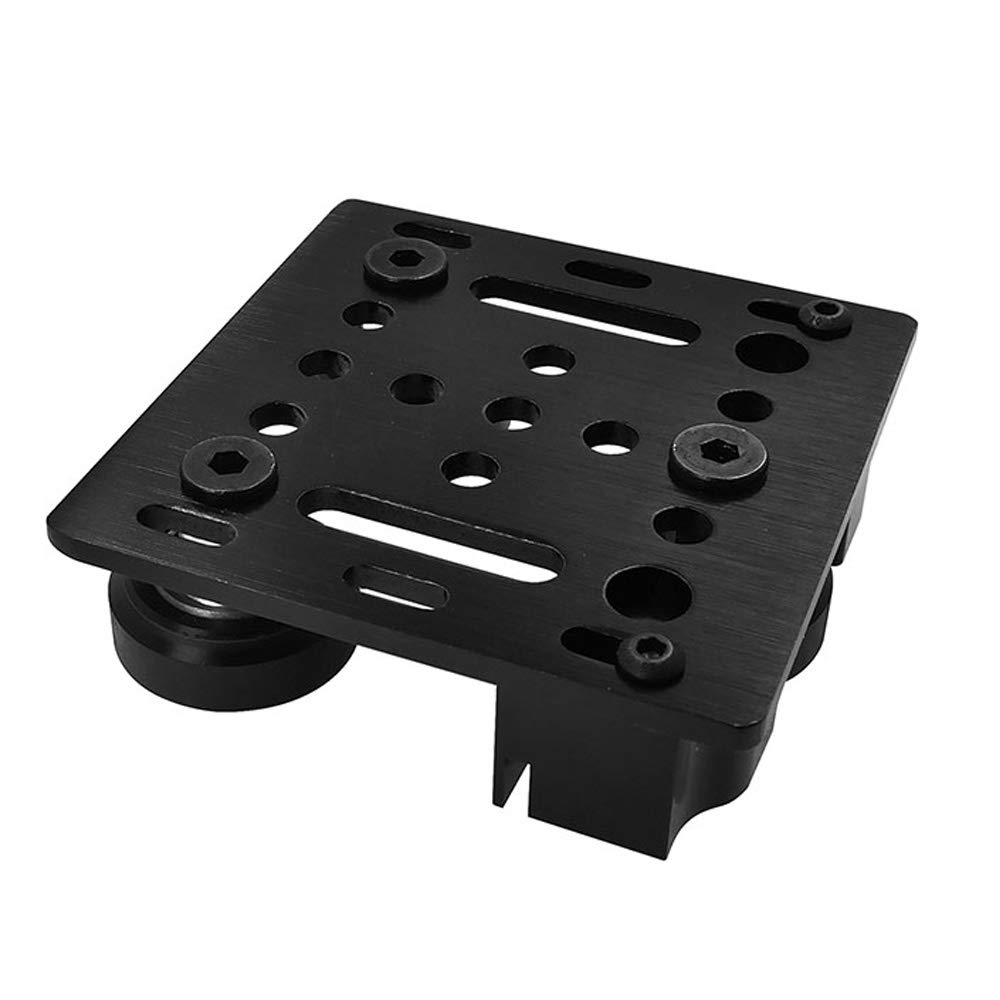 2020 Aluminum Profile V-Wheel with Plate & 6mm Belt-Buckle - CNC & 3D Printer Parts | Durable Big V-Wheels for Smooth Linear Motion | Perfect for DIY CNC Machines, 3D Printers & Robotics Projects