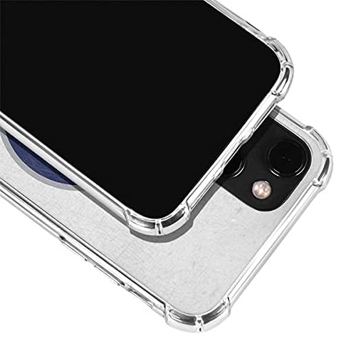 Skinit Clear Phone Case for iPhone 13 - Officially Licensed NHL Winnipeg Jets Distressed Design | Protective Slim Cover for Everyday Use & Sports Fans