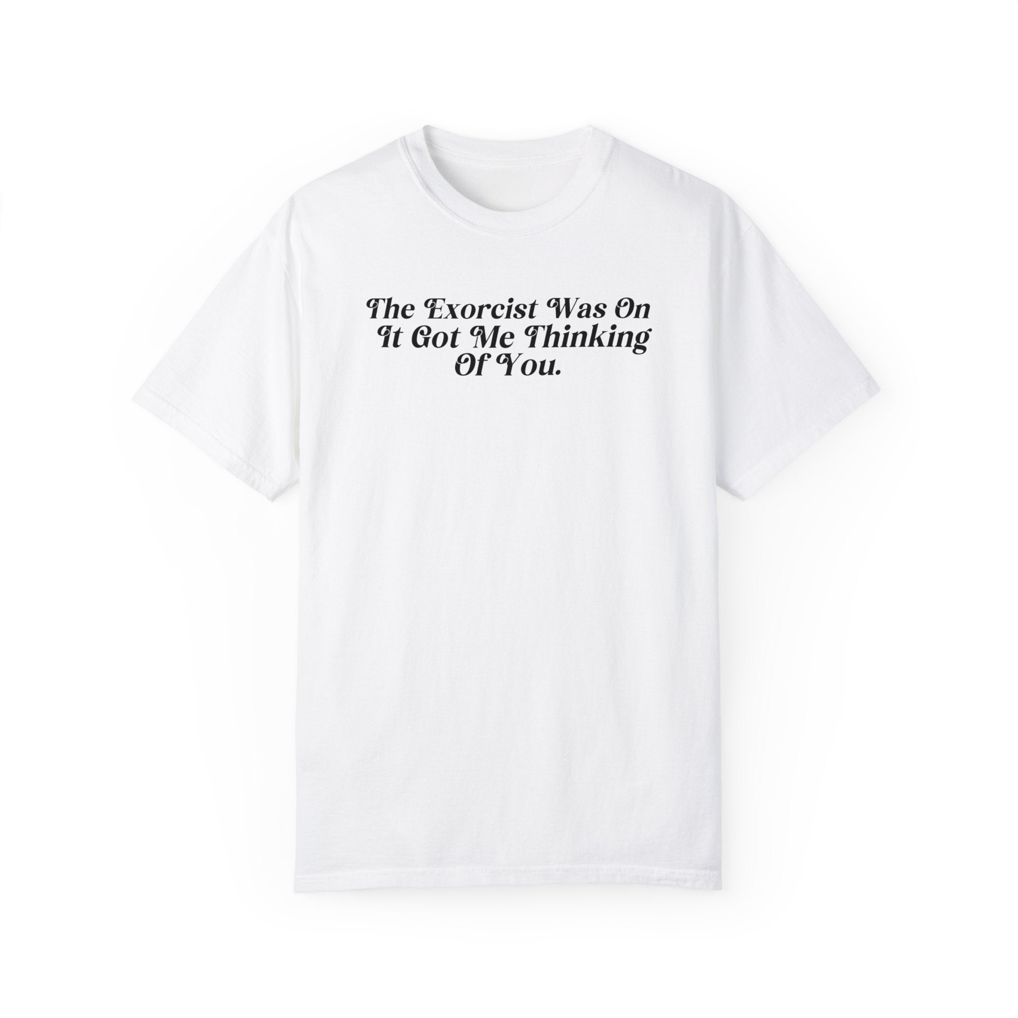 The Exorcist Horror Movie T-Shirt - Vintage Horror Film Fan Tee for Halloween & Scary Movie Nights