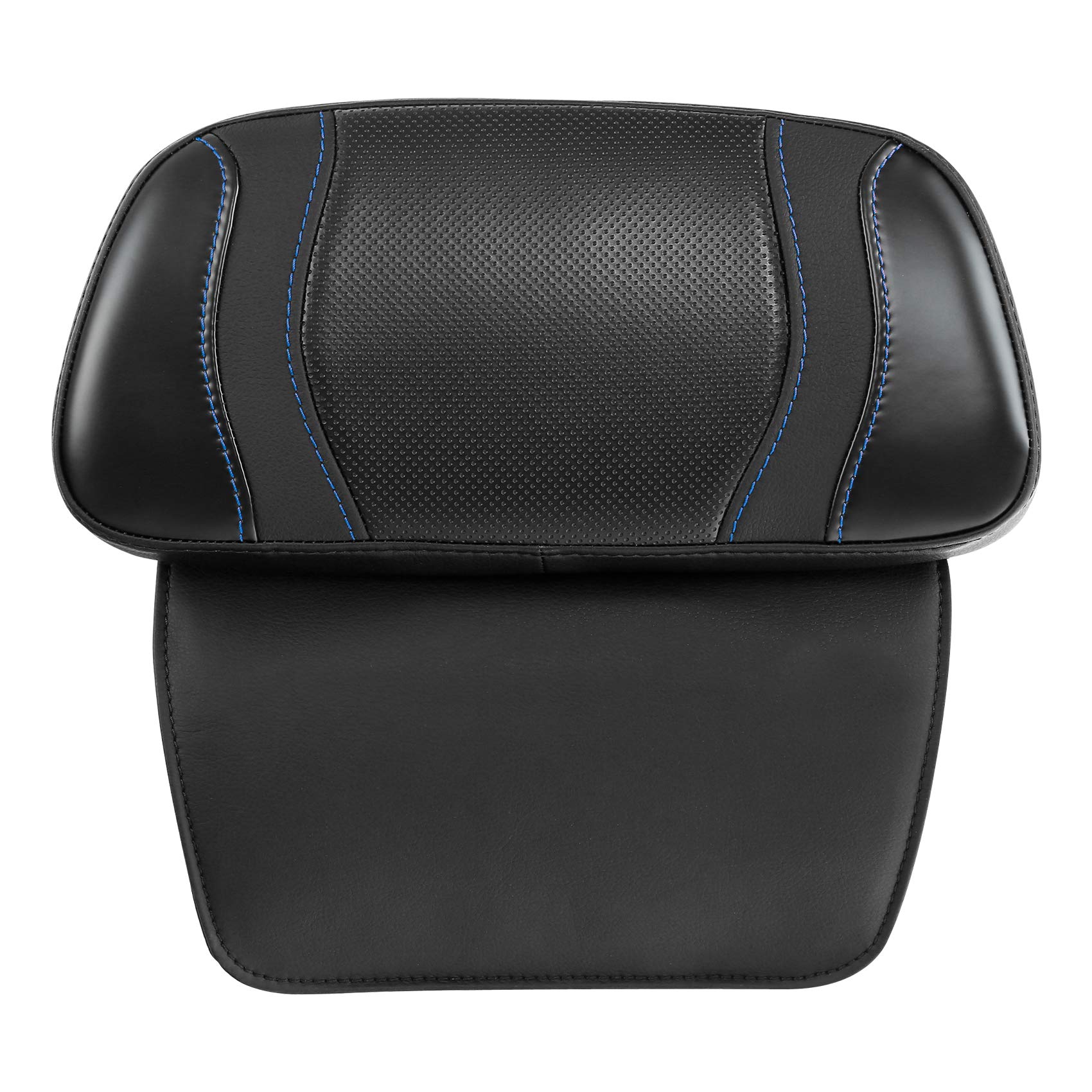 Premium Razor Chopped Tour Pack Backrest Pad - Compatible with Harley Touring Models (Road King, Road Glide, Street Glide, Tri Glide, Electra Glide Ultra Limited 2014-2023) - Comfortable Support for Long Rides & Road Trips