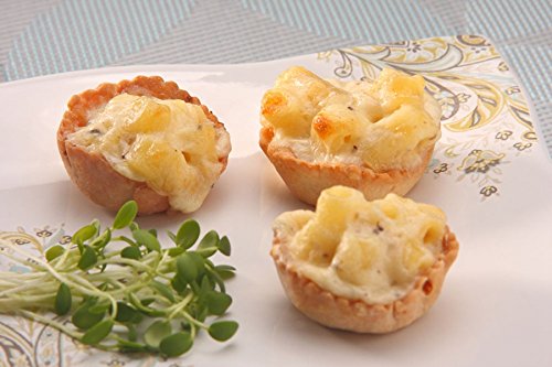 Gourmet Truffle Mac & Cheese - Premium Frozen Appetizers for Parties (4-Pack) | Perfect for Holiday Gatherings, Game Nights & Elegant Events