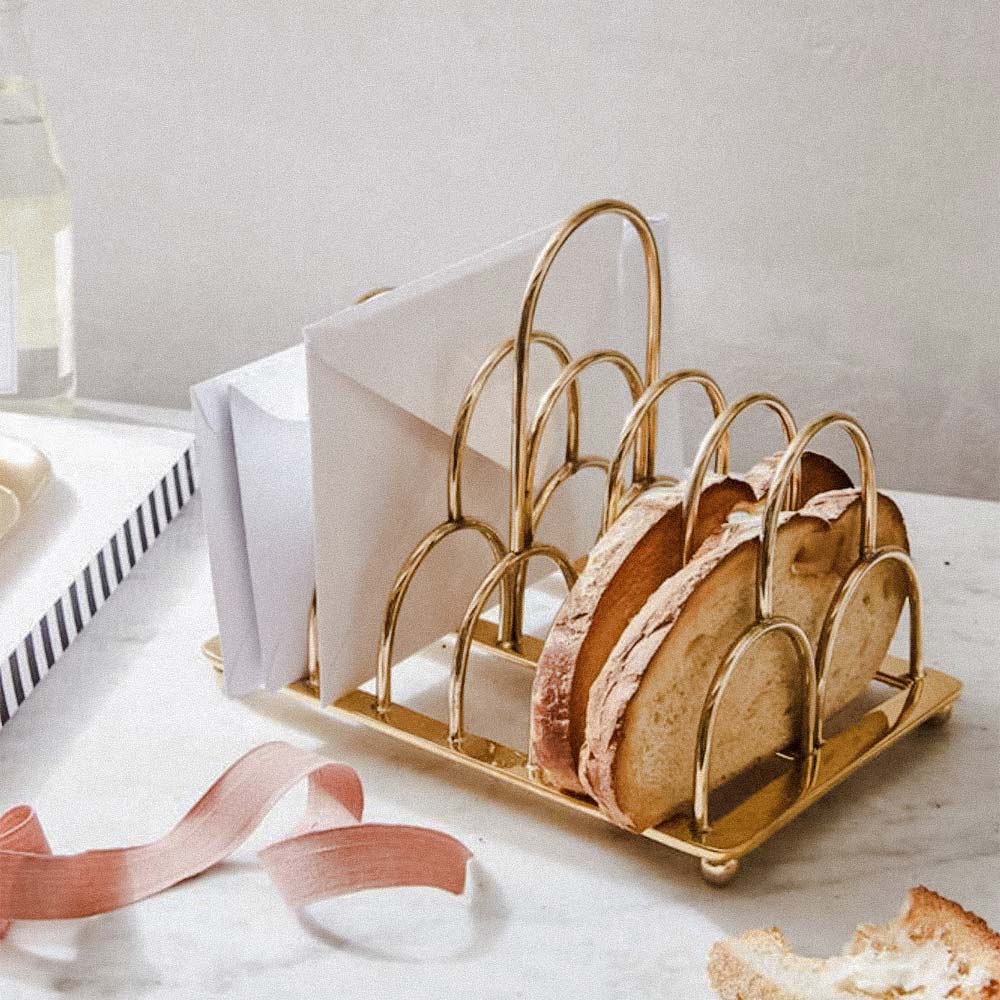 Premium Brass Desk Organizer - Elegant Storage for Pens, Pencils & Office Supplies | Perfect for Home Office & Workspace Organization