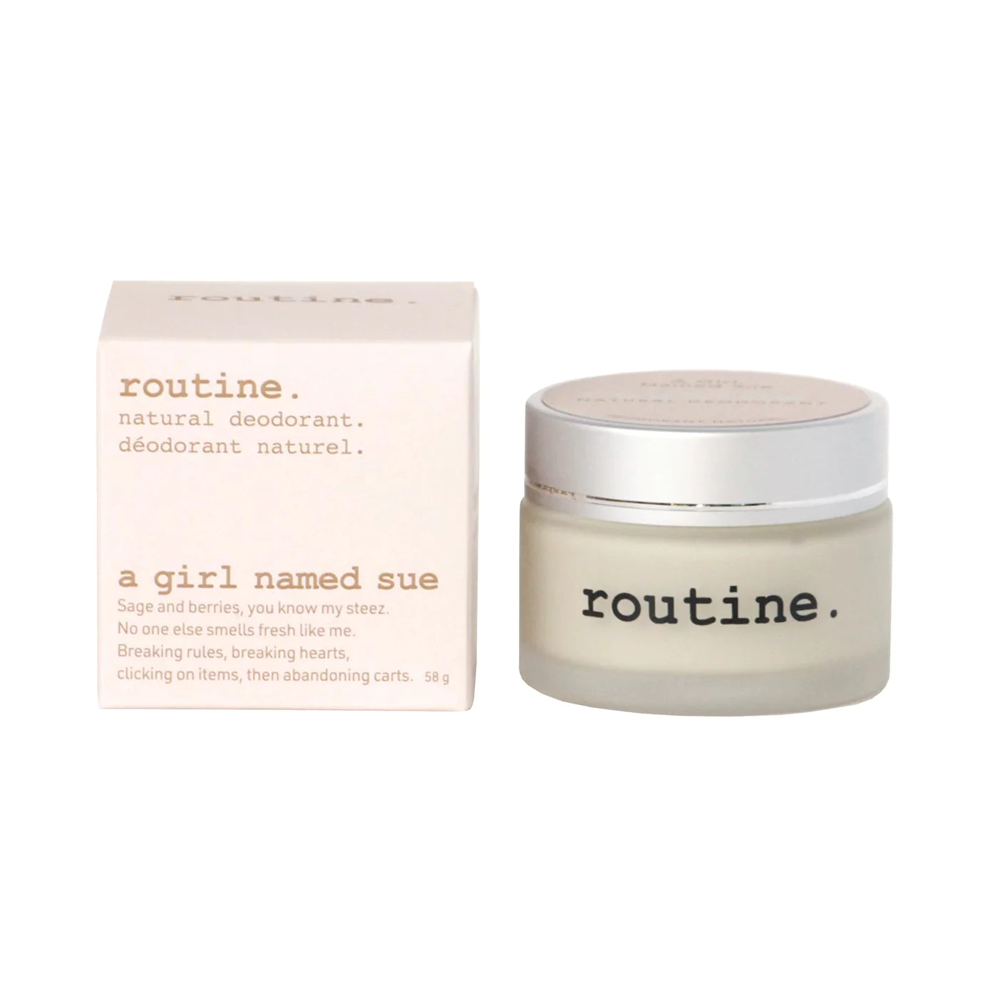 Natural Deodorant Cream for Women - A Girl Named Sue | Odor Protection for Sensitive Skin | Perfect for Daily Use & Active Lifestyles