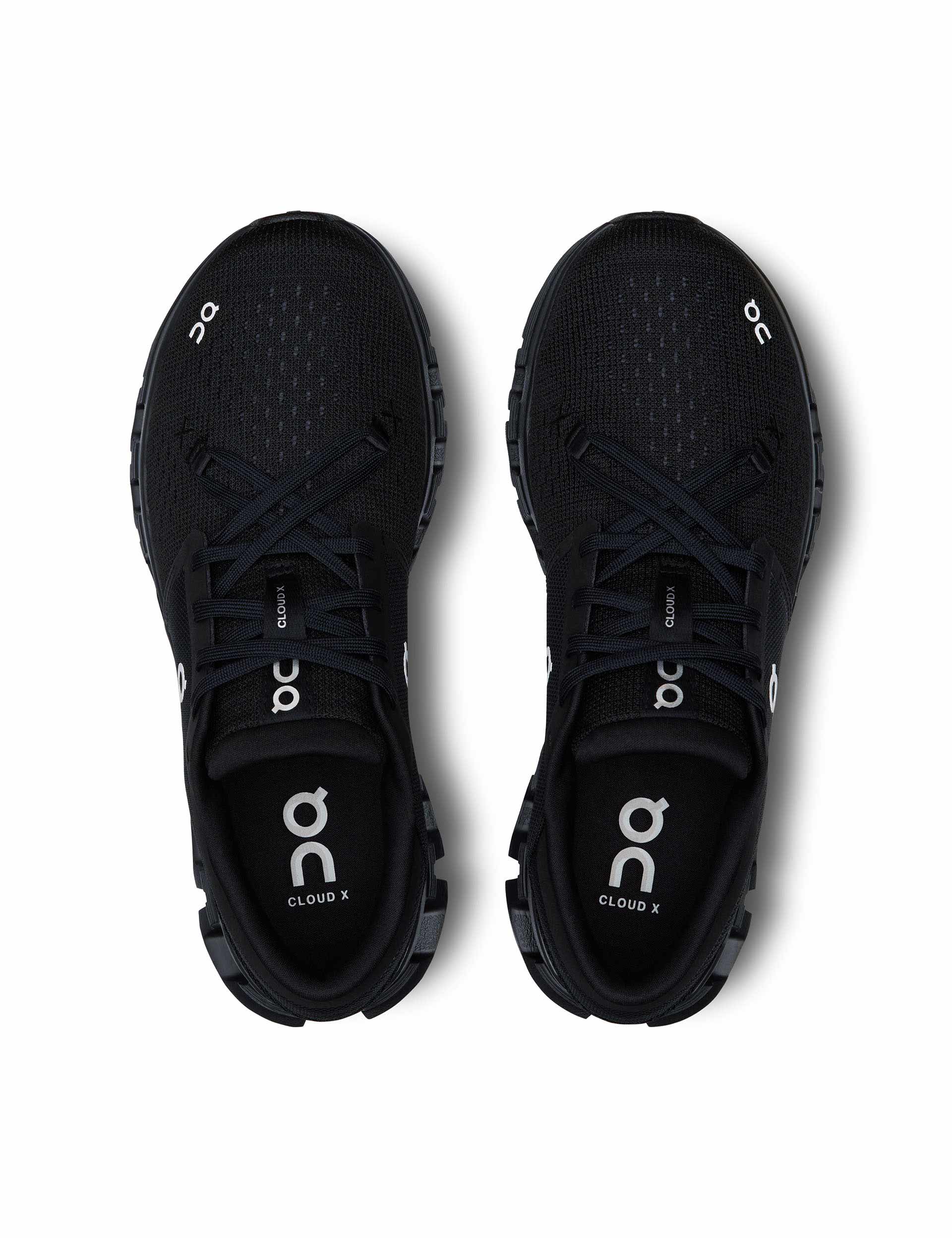 Cloud X 4 Running Shoes - Black/Eclipse Color - Lightweight & Breathable for Men & Women - Perfect for Jogging, Gym Workouts & Daily Wear