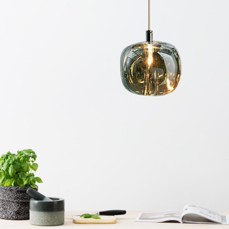 Modern LED Lava Pendant Light - Dimmable Hanging Fixture for Living Room, Bedroom, or Dining Area Decoration