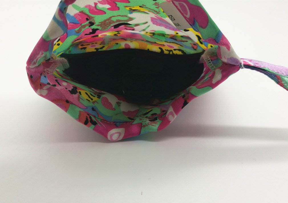 Premium 100% Silk Drawstring Gift Bags - Floral Wedding Jewelry Pouches (4.3