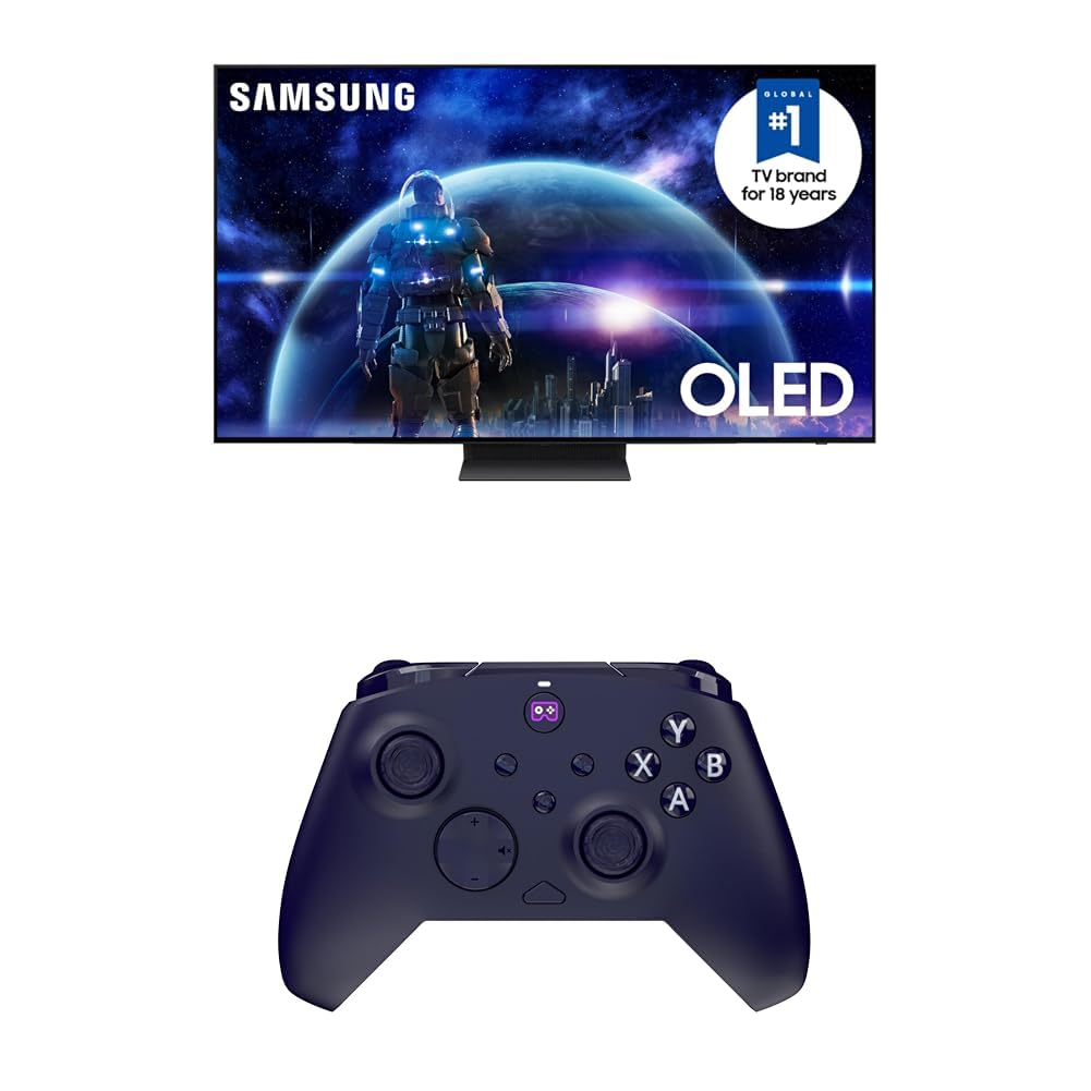 Samsung Smart TV with PDP Replay & Gaming Hub - 4K UHD HDR Streaming for Movies, Sports & Console Gaming