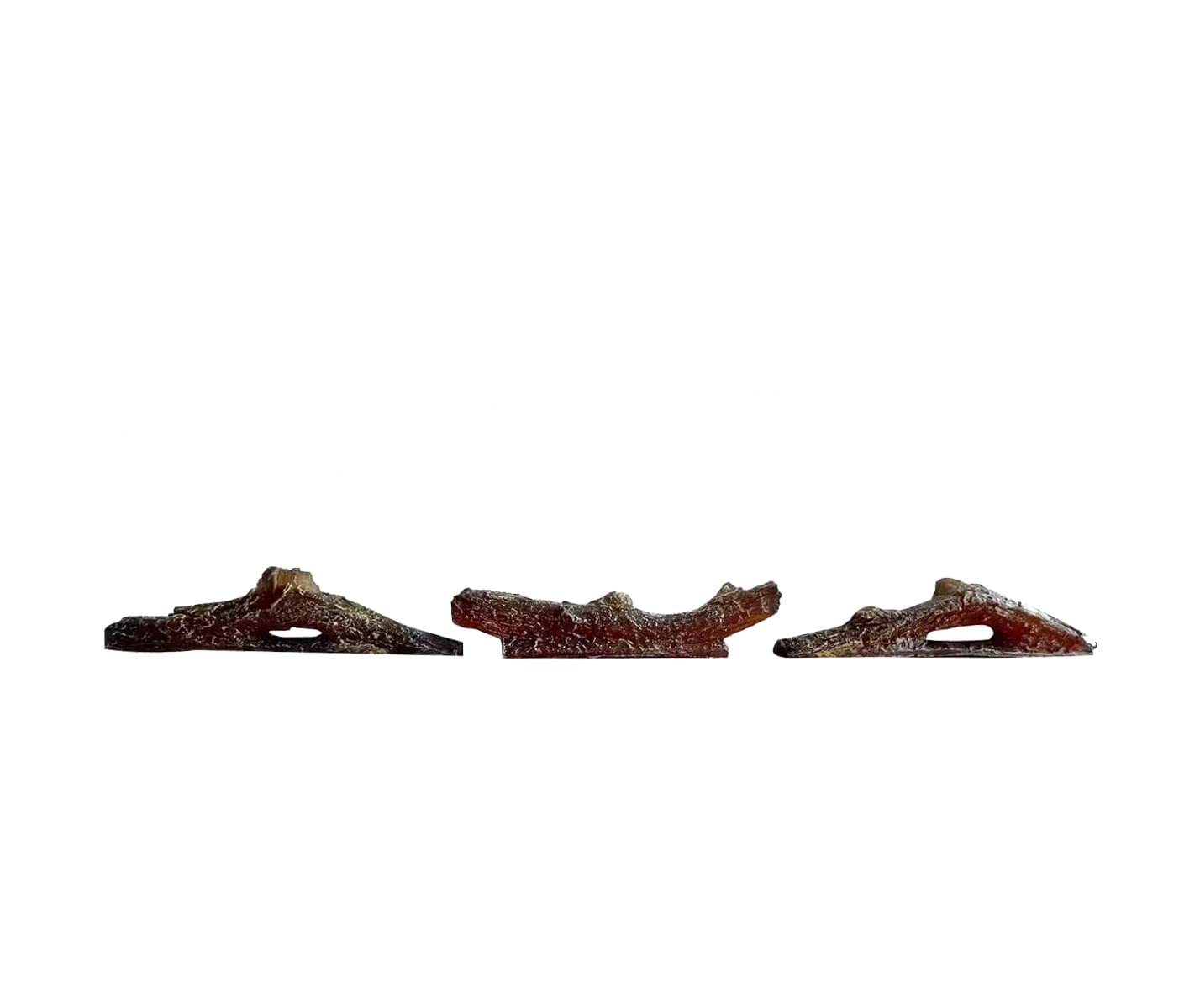 R.W.FLAME 3-Piece Fireplace Log Set for 36-Inch Recessed & Wall Mounted Electric Fireplaces - Realistic Synthetic Resin Log Decor - Perfect for Indoor Home, Living Room, and Office Heating & Ambiance