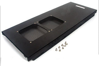 Lian Li T71 B Upgrade Top Panel with Dual 120mm Fan Holes - Black | PC Case Mod for Enhanced Airflow & Cooling Performance | Perfect for Gaming Rigs & High-Performance Builds