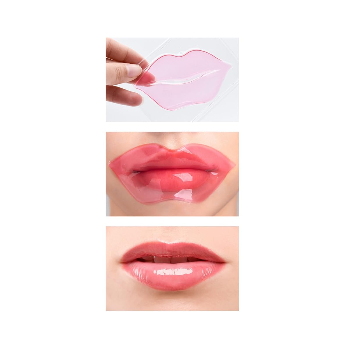 Xeniol 100Pcs Collagen Lip Mask - Hydrating Anti-Wrinkle Lip Treatment for Dry Lips | Nourishing Lip Care Patches with Collagen | Perfect for Nighttime Lip Care & Beauty Routine