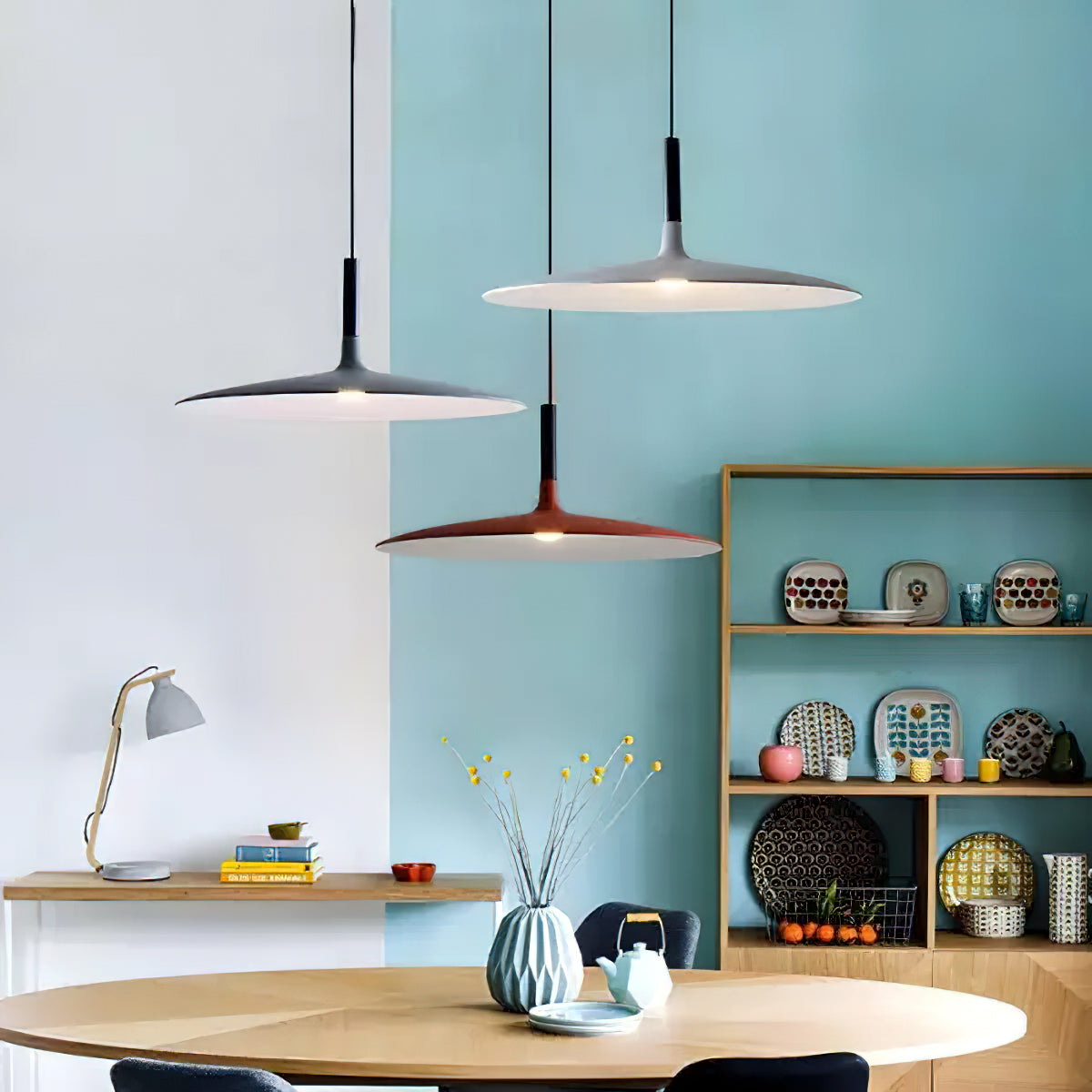 Modern Aplomb Pendant Light Fixture - Elegant Hanging Chandelier for Dining Room, Kitchen Island, Bedroom & Living Room Decor