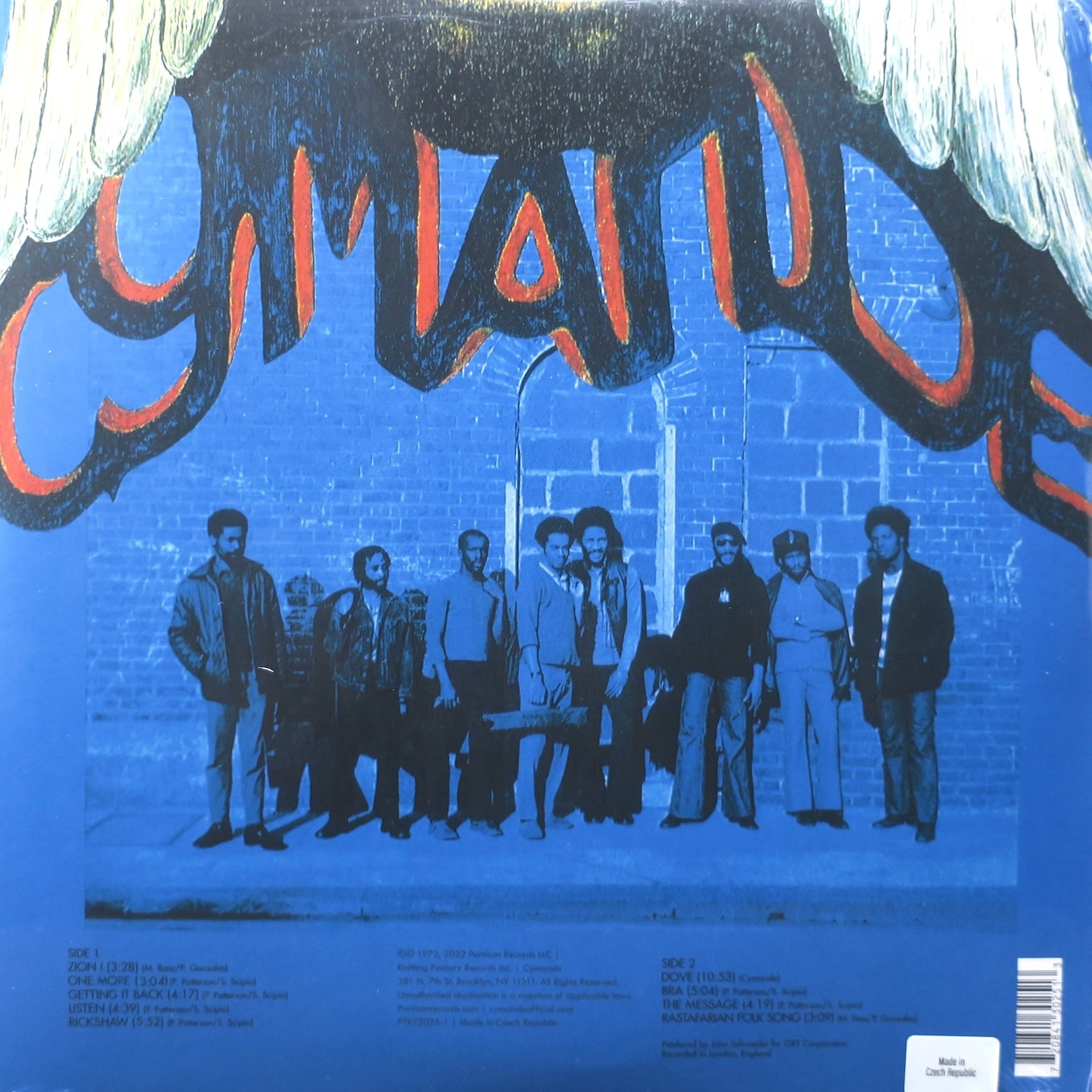 CYMANDE Self-Titled Vinyl LP - 1972 Classic Funk & Reggae Album - Perfect for Music Collectors and Vintage Vinyl Enthusiasts