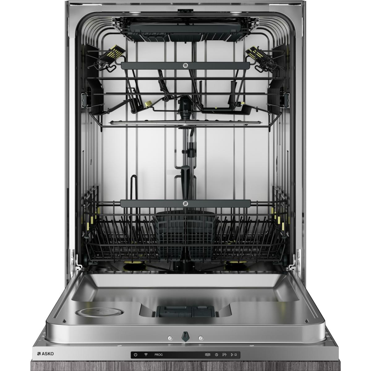Asko 24 Inch Built-In Dishwasher with Turbo Combi Drying™ - Stainless Steel, Ultra Quiet, Energy Star Certified - Perfect for Large Families and Open-Concept Kitchens
