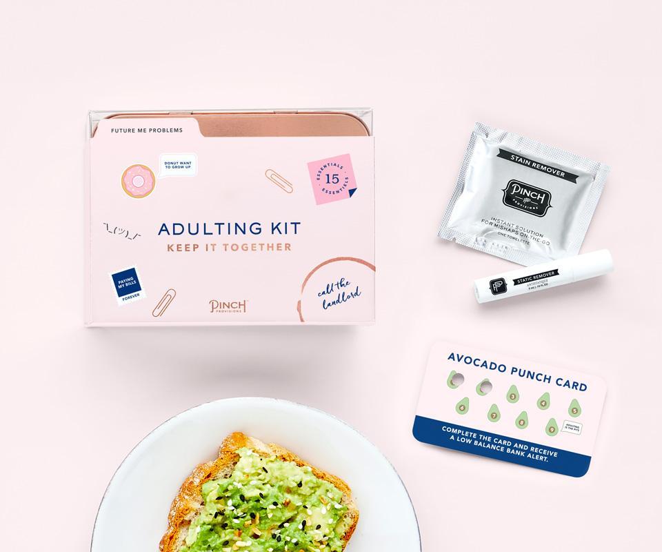 Adulting Kit - Essential Starter Pack for Young Adults | Perfect for College Graduates, First Apartments & Independent Living