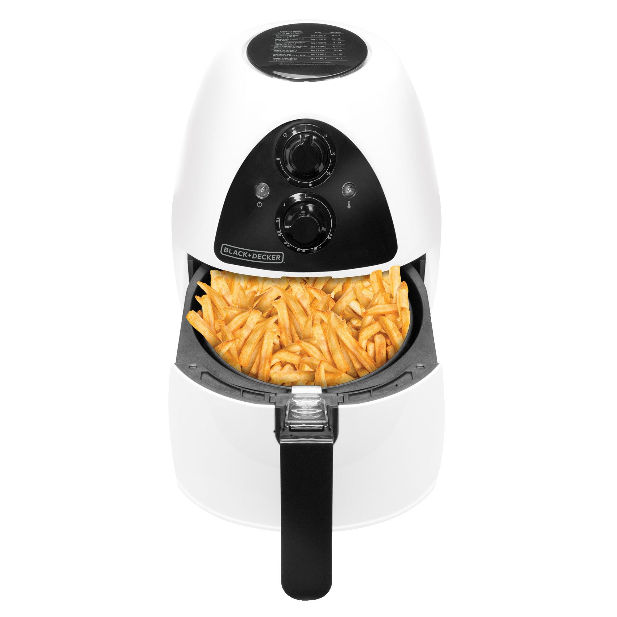 2 Liter PuriFry Air Fryer - Healthy Oil-Free Cooking for Family Meals, Snacks & Meal Prep | Compact Countertop Appliance for Roasting, Baking & Reheating Food
