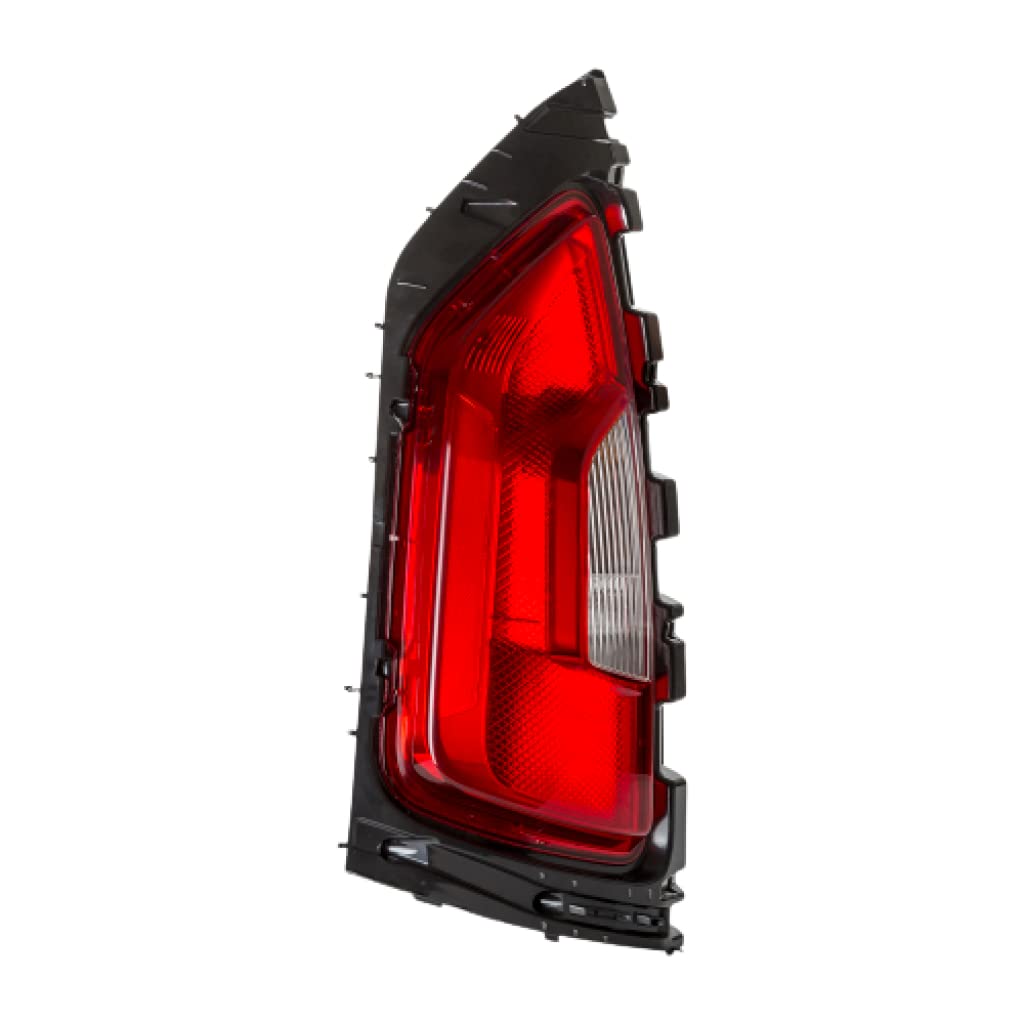 2012 KIA Soul Driver Side Tail Light Assembly - CAPA Certified, Includes Bulbs (Part # KI2818101, 92410 2K510) | Clear Non-LED Replacement for Improved Visibility & Safety | Perfect for Night Driving, Commuting, and Road Trips