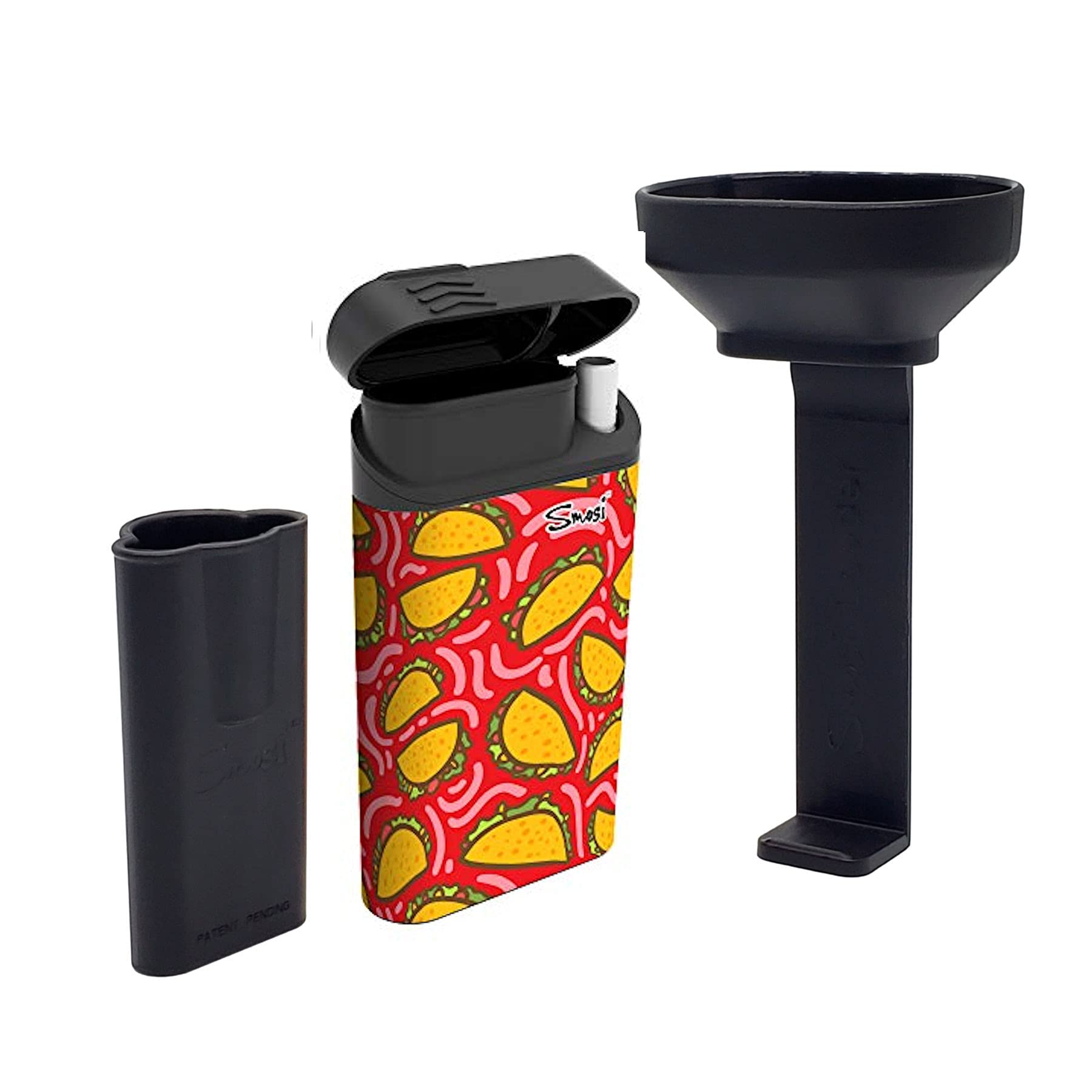 Smosi Original Portable Storage Box with Taco Pattern - Lightweight, Durable & Stylish for Home, Office, or Travel Organization
