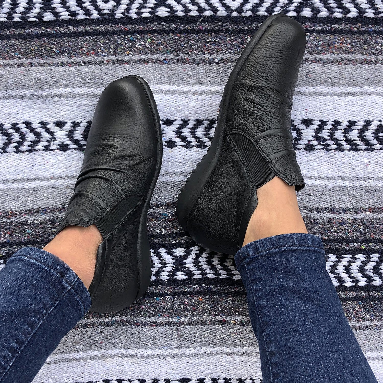 Terehu Women's Slip On Bootie - Comfortable Casual Ankle Boots for Walking, Work & Everyday Wear (Style 11177) - Perfect for Office, Travel & Outfits