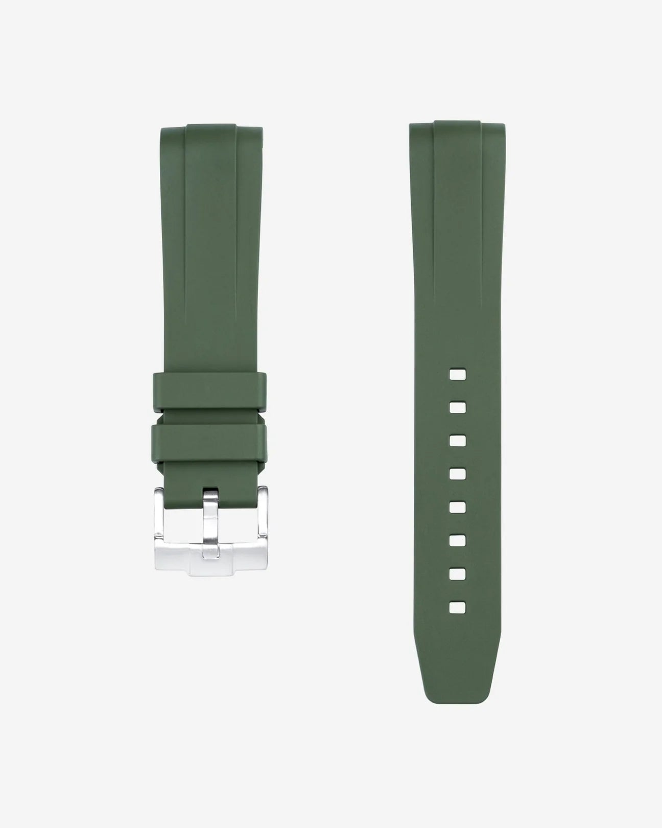 Omega Seamaster Diver 300 42mm Green Rubber Watch Band Replacement Strap - Perfect for Swimming, Diving & Everyday Wear