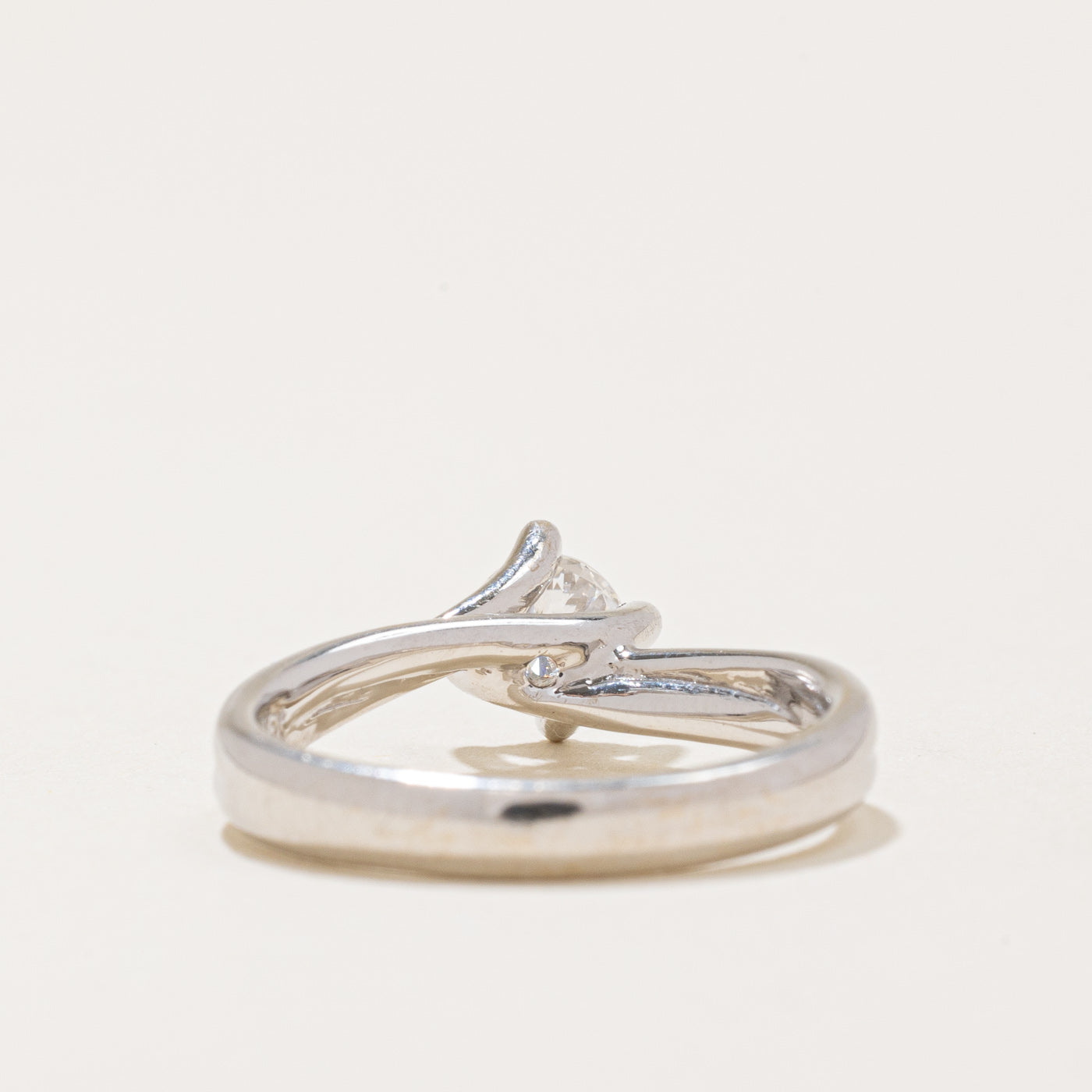 0.36ct Solitaire Diamond Engagement Ring - Size 4.25 - Classic Round Cut Wedding Band for Proposal, Anniversary & Bridal Jewelry - Perfect for Romantic Occasions & Special Moments