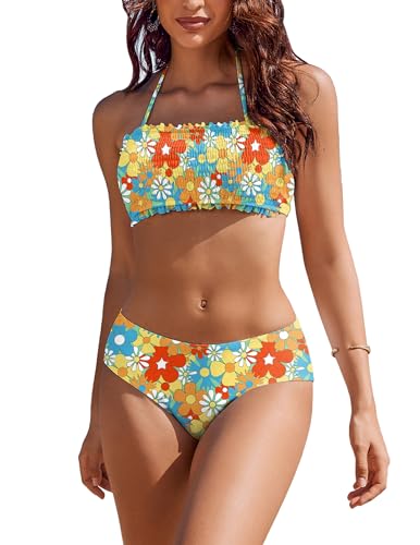 Green Multi Floral