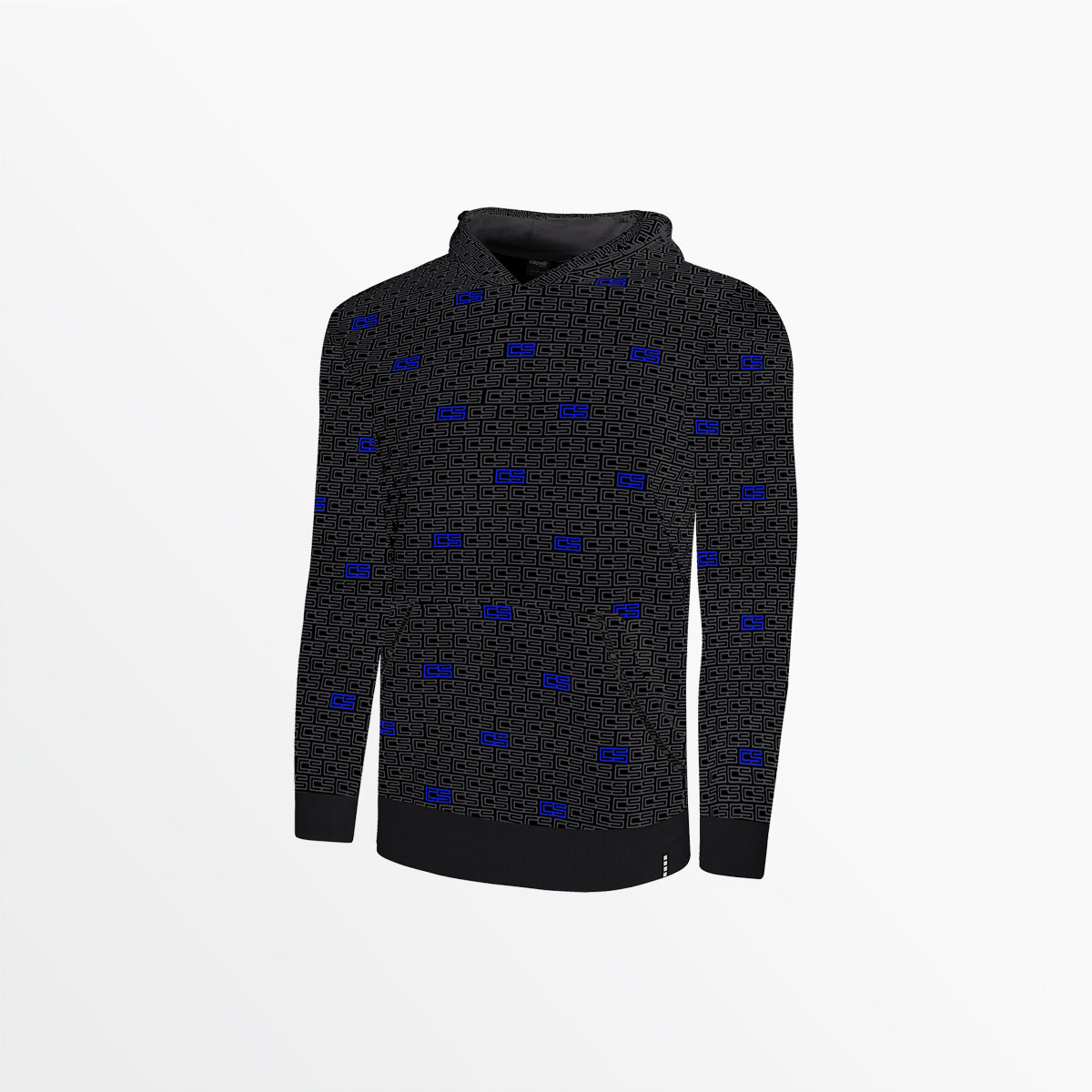 Youth CS Monogram Print Pullover Hoodie - Stylish & Comfortable Sweatshirt for Teens - Perfect for School, Sports & Casual Wear