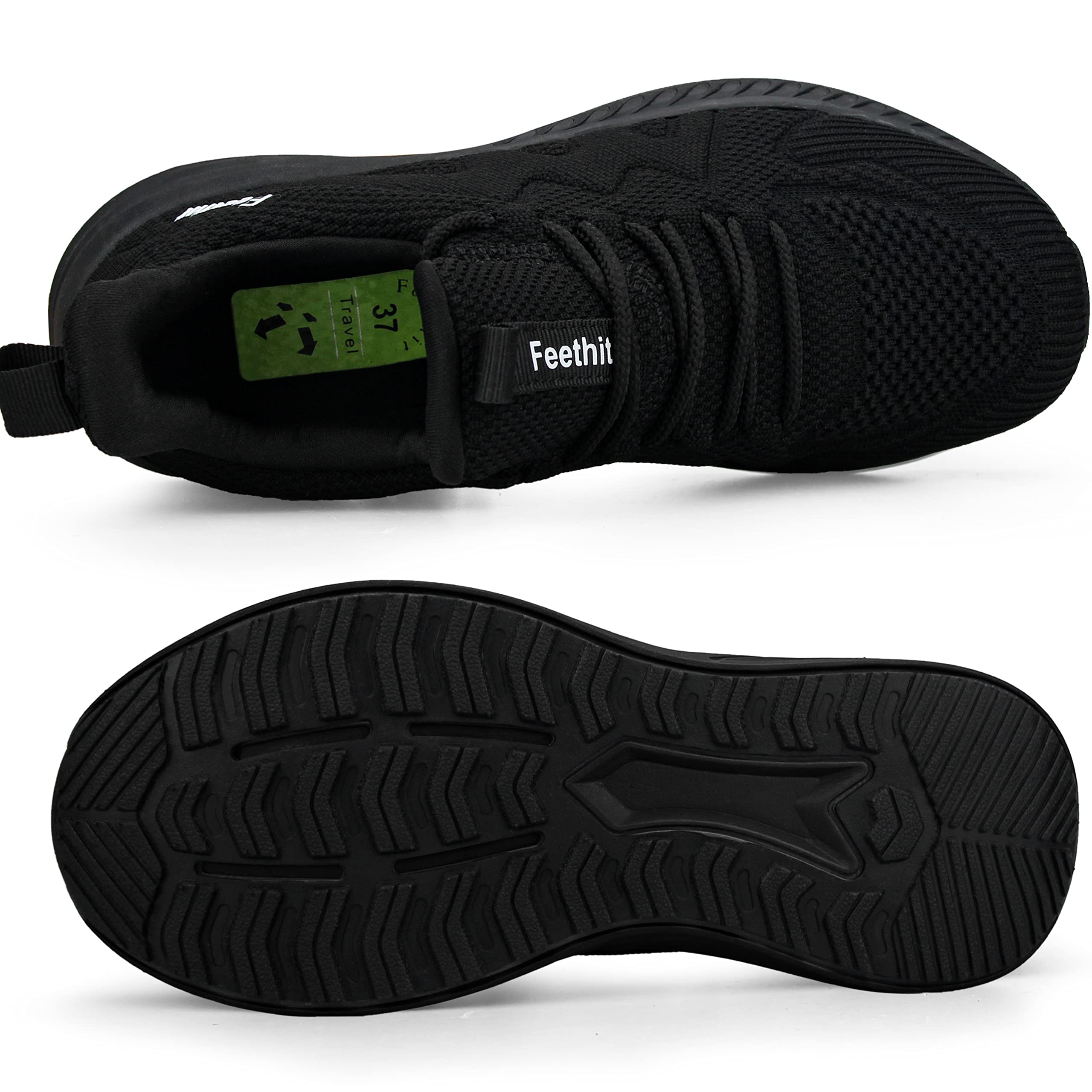 Feethit Women's Lightweight Walking & Running Shoes - Non-Slip Comfortable Tennis Sneakers for Workout, Gym, Travel & Daily Wear