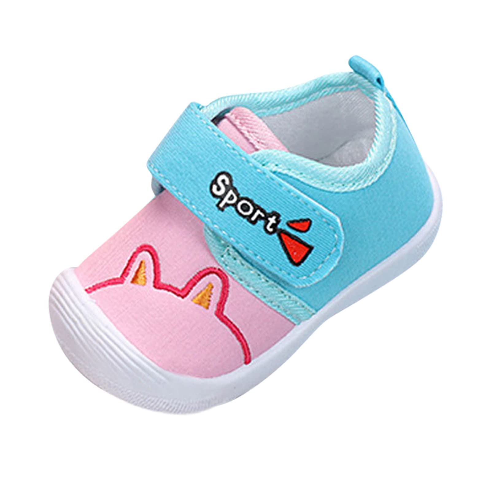 **Non-Slip Baby Shoes for Boys & Girls – Cartoon Sneakers with Rubber Sole for Toddlers – Perfect for Outdoor Play & Daily Walks**